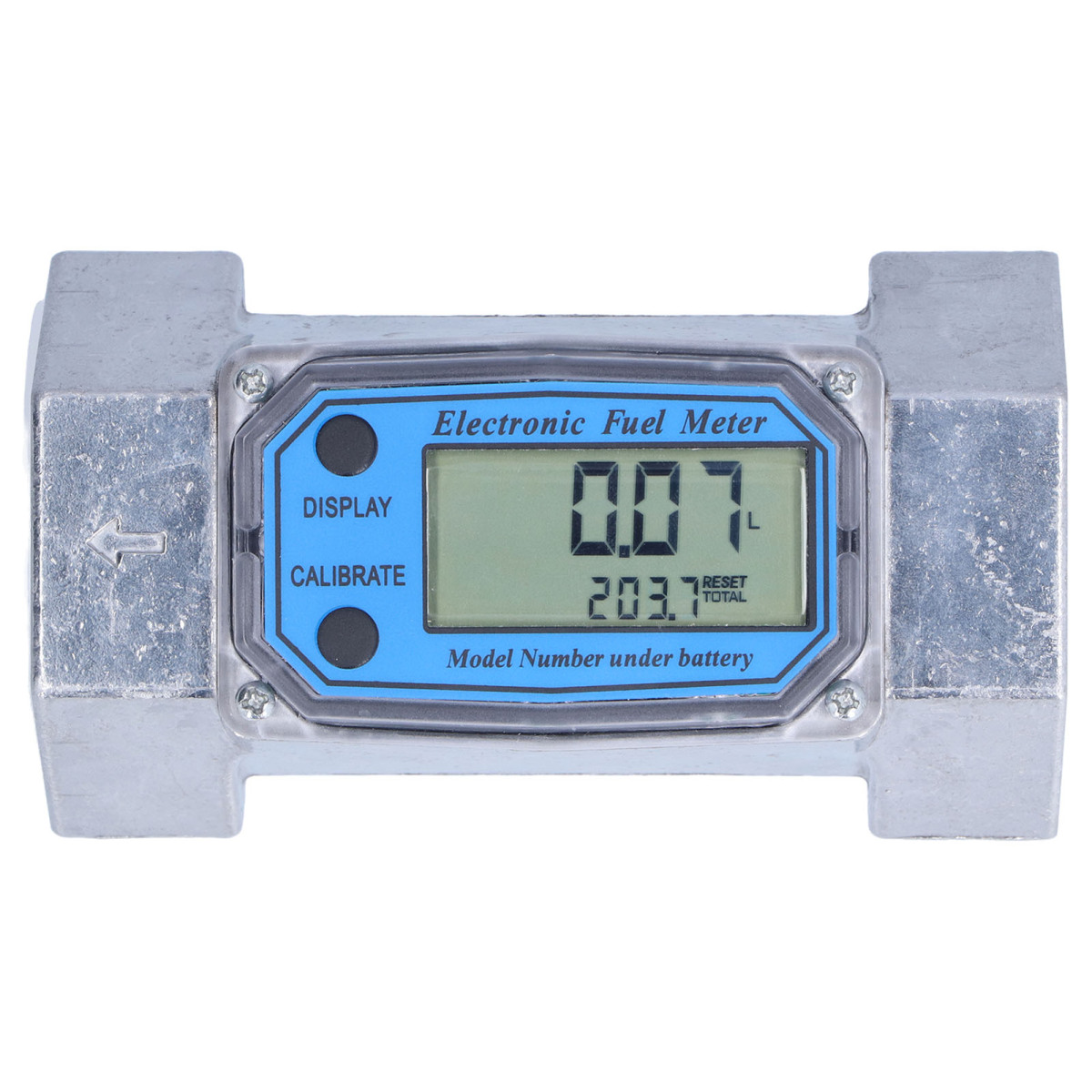 Digitaler Elektronischer Turbinen-durchflussmesser Für Kraftstoffe, Flüssigkeiten, Wasser, Gase Und Öl, 2 Zoll, 2,3 V – 3,3 V, Llw-50