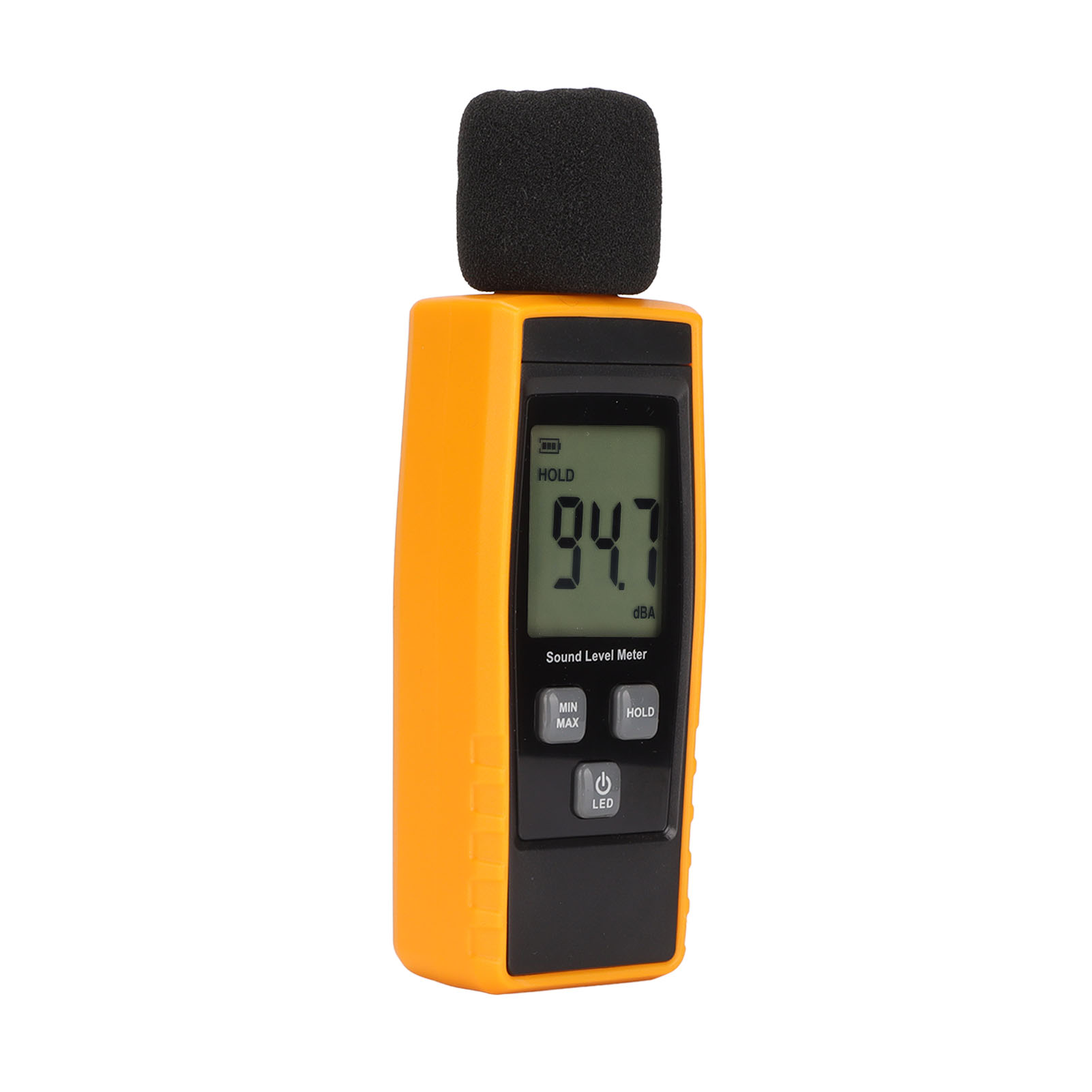 Digitales Schallpegelmessgerät Rz1359, Messbereich: 30 Bis 130 Dba, Mit Hintergrundbeleuchtetem Lcd-bildschirm.