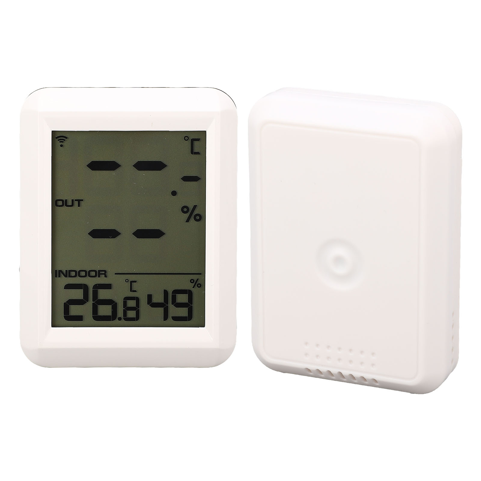 Thermometer-hygrometer Für Den Innen- Und Außenbereich, Geeignet Für Babyzimmer, Terrarien, Inkubatoren Und Gewächshäuser.
