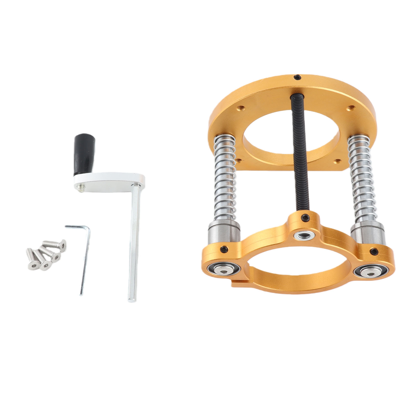 Hebesystem Für Frästisch Aus Aluminiumlegierung Und Edelstahl Mit Griff, 65 Mm