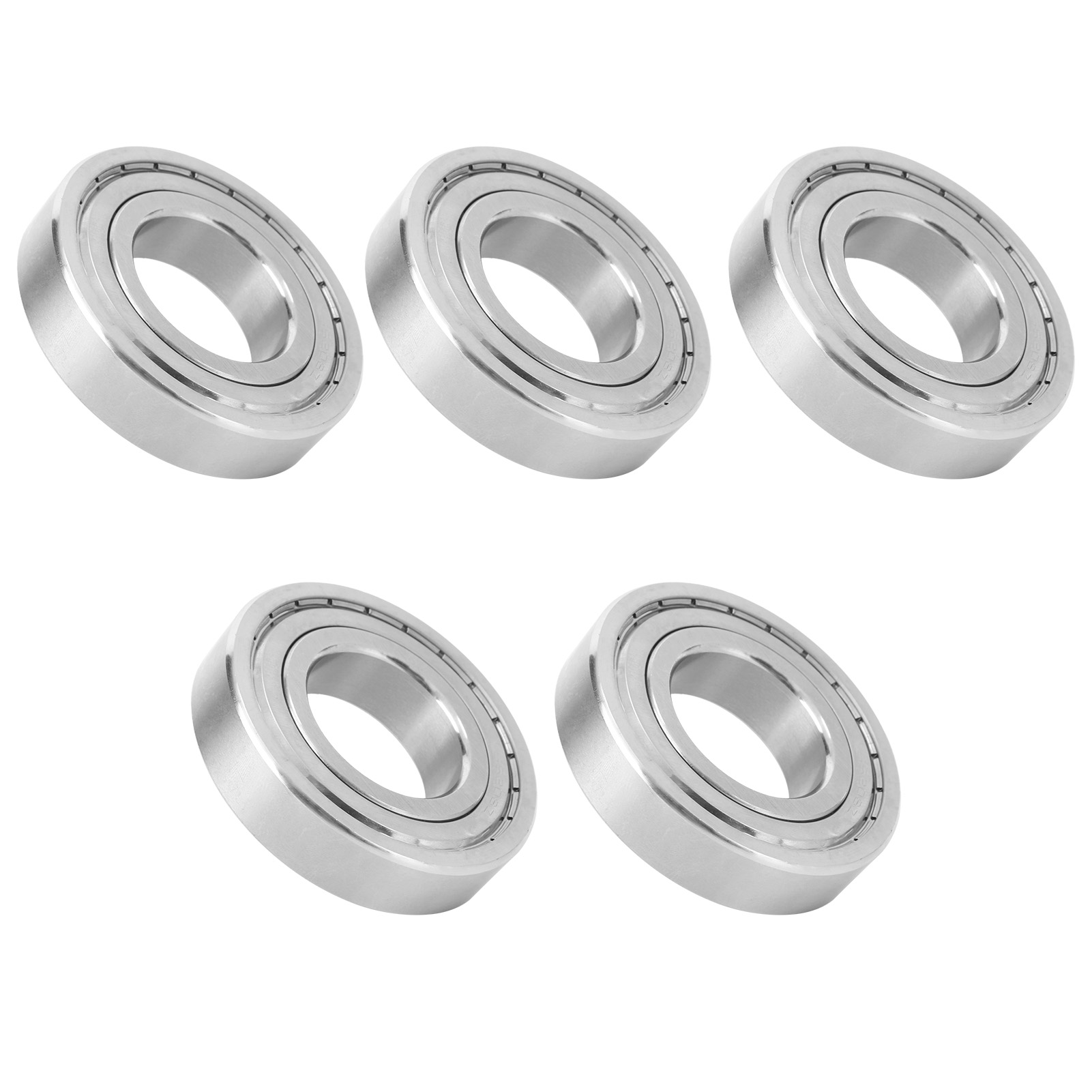 Satz Mit 5 Miniatur-edelstahlkugellagern Für Hochgeschwindigkeitsmaschinen S6208zz 80x40x18 Mm