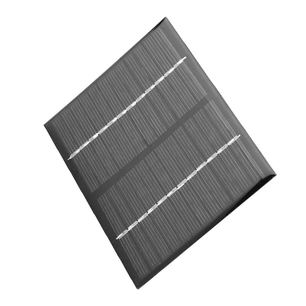Krokodilklemmen-montagesatz Für 1,5-w-12-v-polykristallin-silizium-solarpanel Der Klasse A