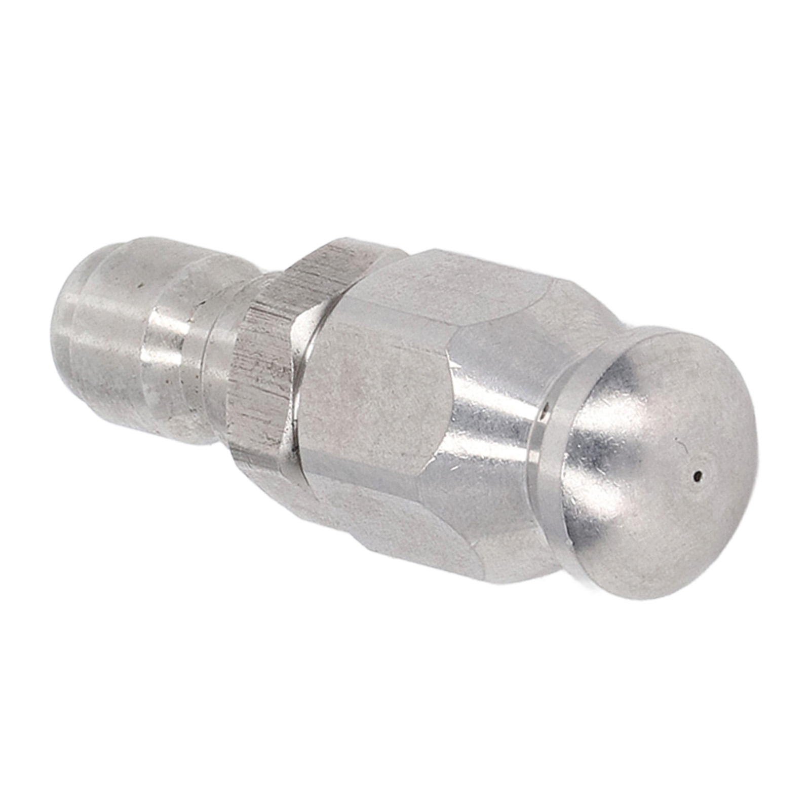 5000 Psi Edelstahl-hochdruckreinigerdüse, 1/4"-npt-schnellanschluss Für Die Reinigung, Runder Kopf, 1 Vorderes Loch, 3 Hintere Löcher