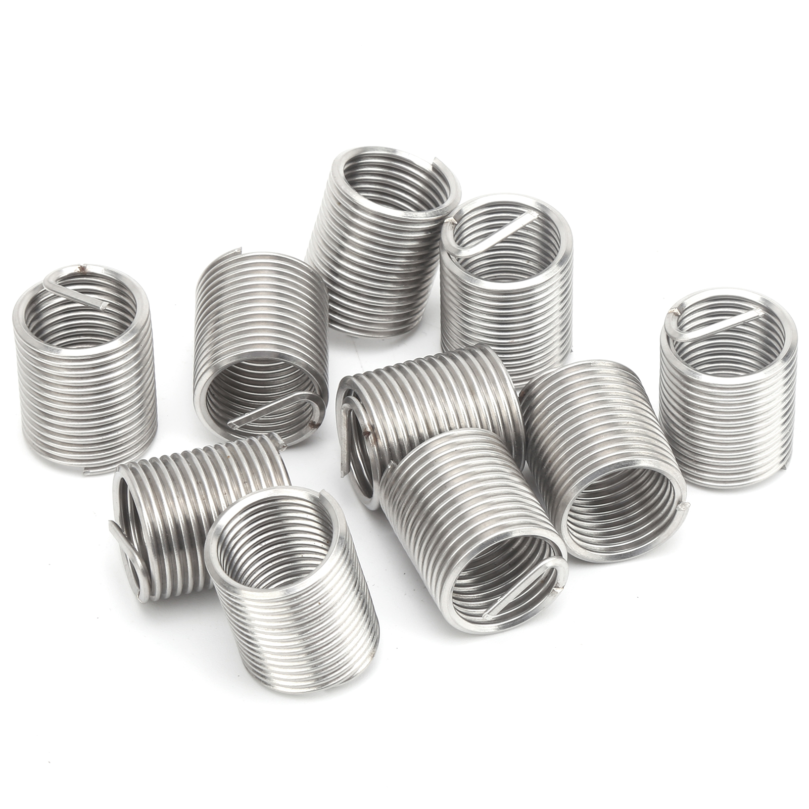 Packung Mit 10 Gewindereparatureinsätzen, Schutzhüllen Für Stahldraht, M18 X 2,0 X 2d-schrauben
