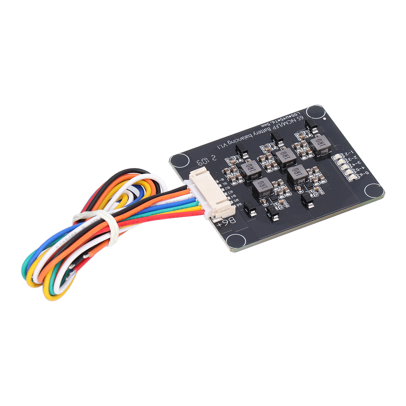 Aktives Ausgleichsmodul Für Lithiumbatterien, Induktor-leistungsübertragungsplatine 2,0 V – 4,5 V 1,2 A 6s