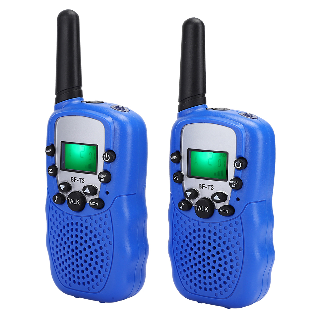 Set Aus 2 Tragbaren Walkie-talkies Mit Integrierter Taschenlampe, Kompatibel Mit Baofeng.