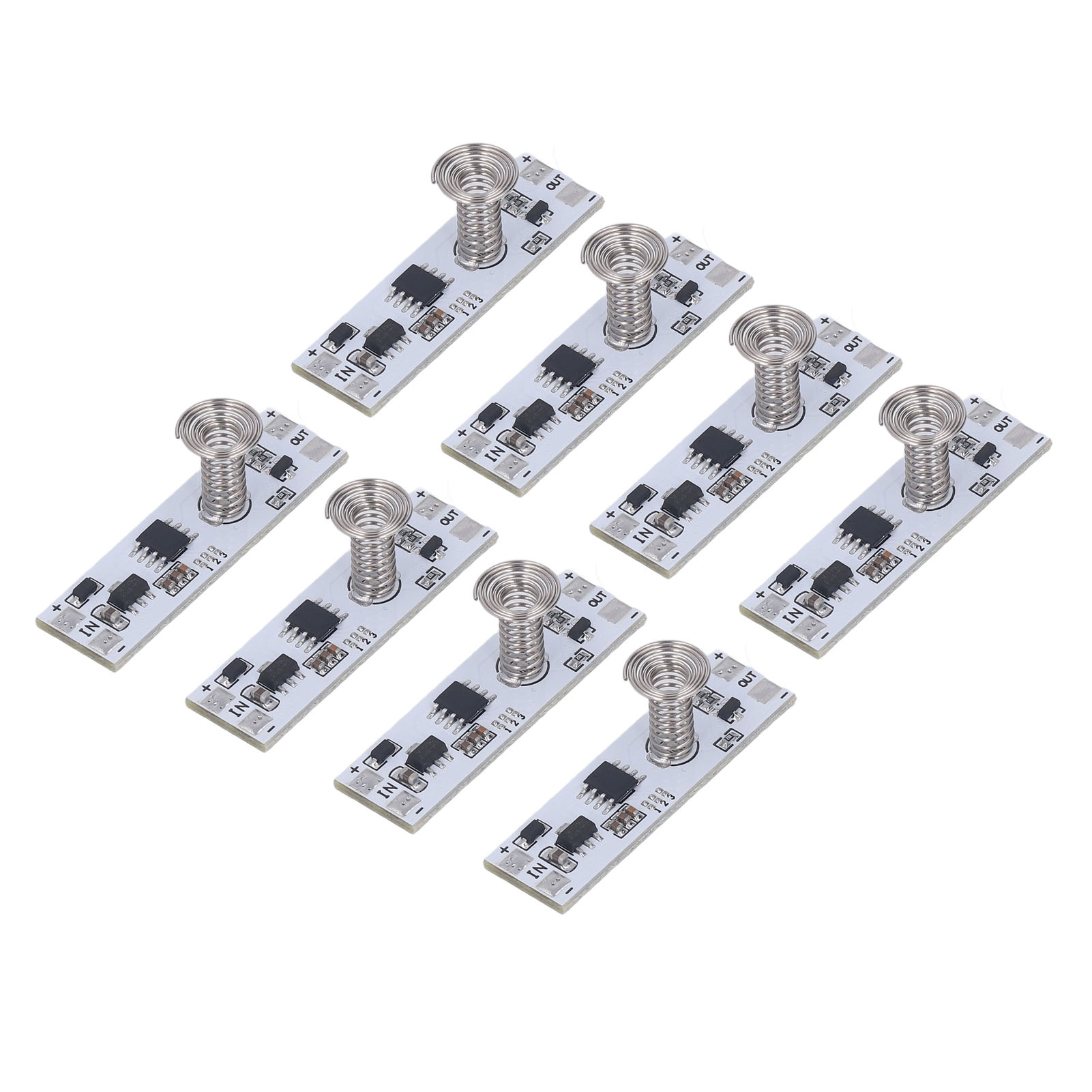 8-teiliges Kapazitives Touch-dimmermodul Für Led-beleuchtung, Stufenloses Dimmpanel Für Dc5-24v-schaltschränke