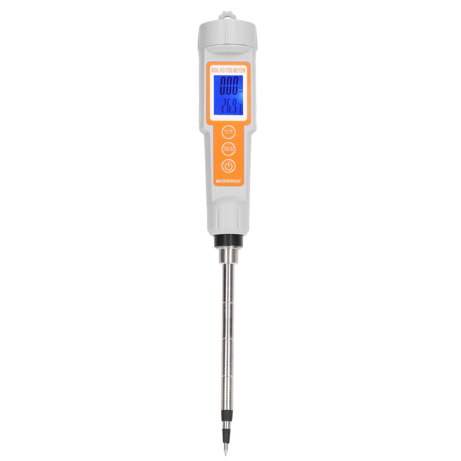 Bodenleitfähigkeits-, Temperatur- Und Tds-tester (tds-sensor), Werkzeug Mit Led-anzeige Für Den Gartenbau