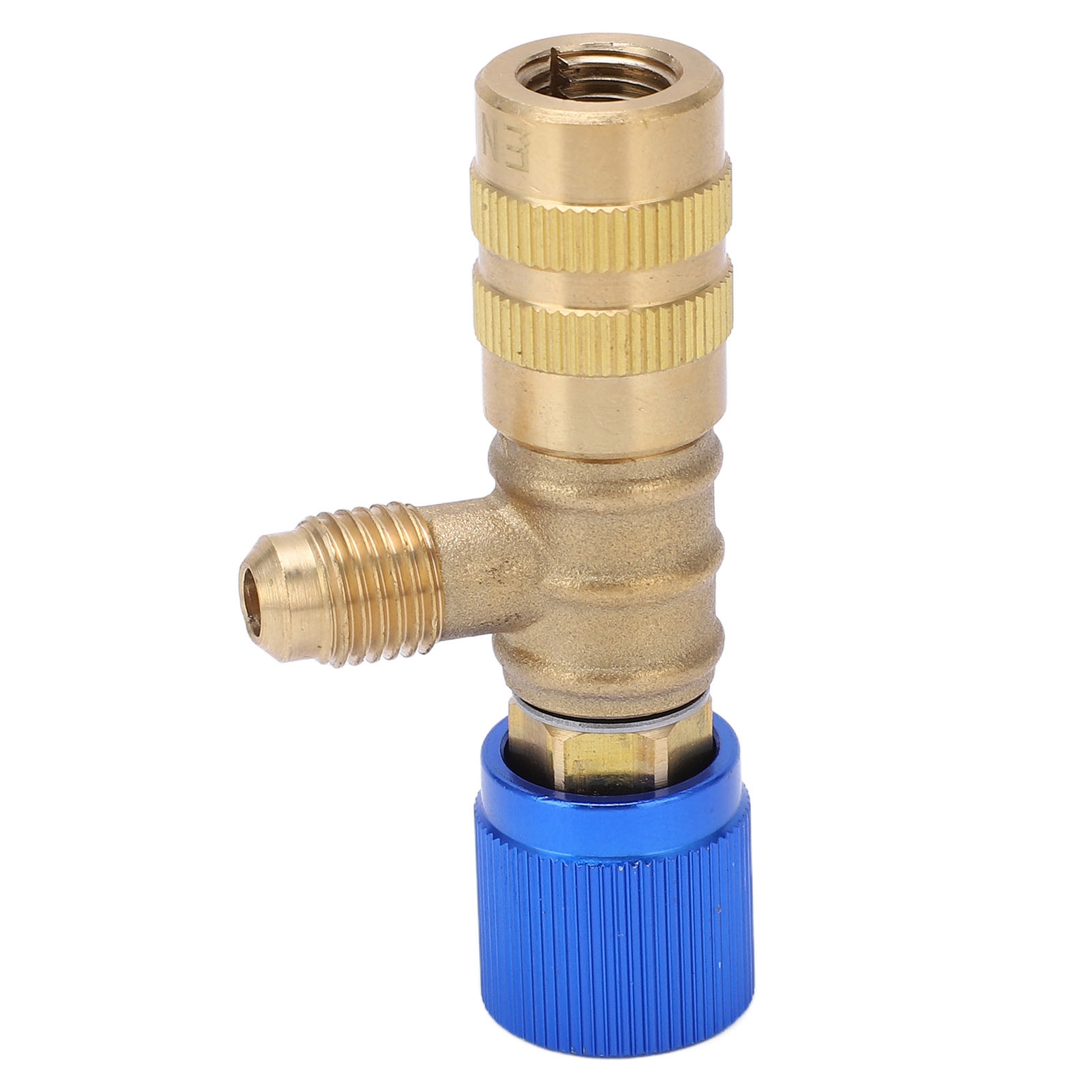 1/4"-gewinde-sicherheitsadapter Aus Messing Für Das Kältemittel-füllventil R22, R410, R134a Und R404