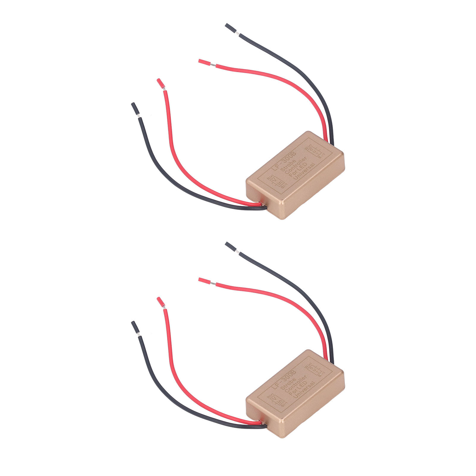 Set Mit 2 Led-blinklicht-steuermodulen Ohne Stecker
