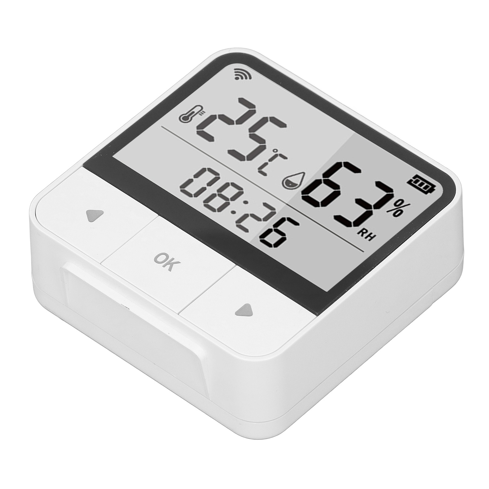 Hygrometer-thermometer Mit Intelligentem Wlan- Und Bluetooth-sensor Für Raumtemperatur Und Luftfeuchtigkeit – Digitales Elektronisches Messgerät
