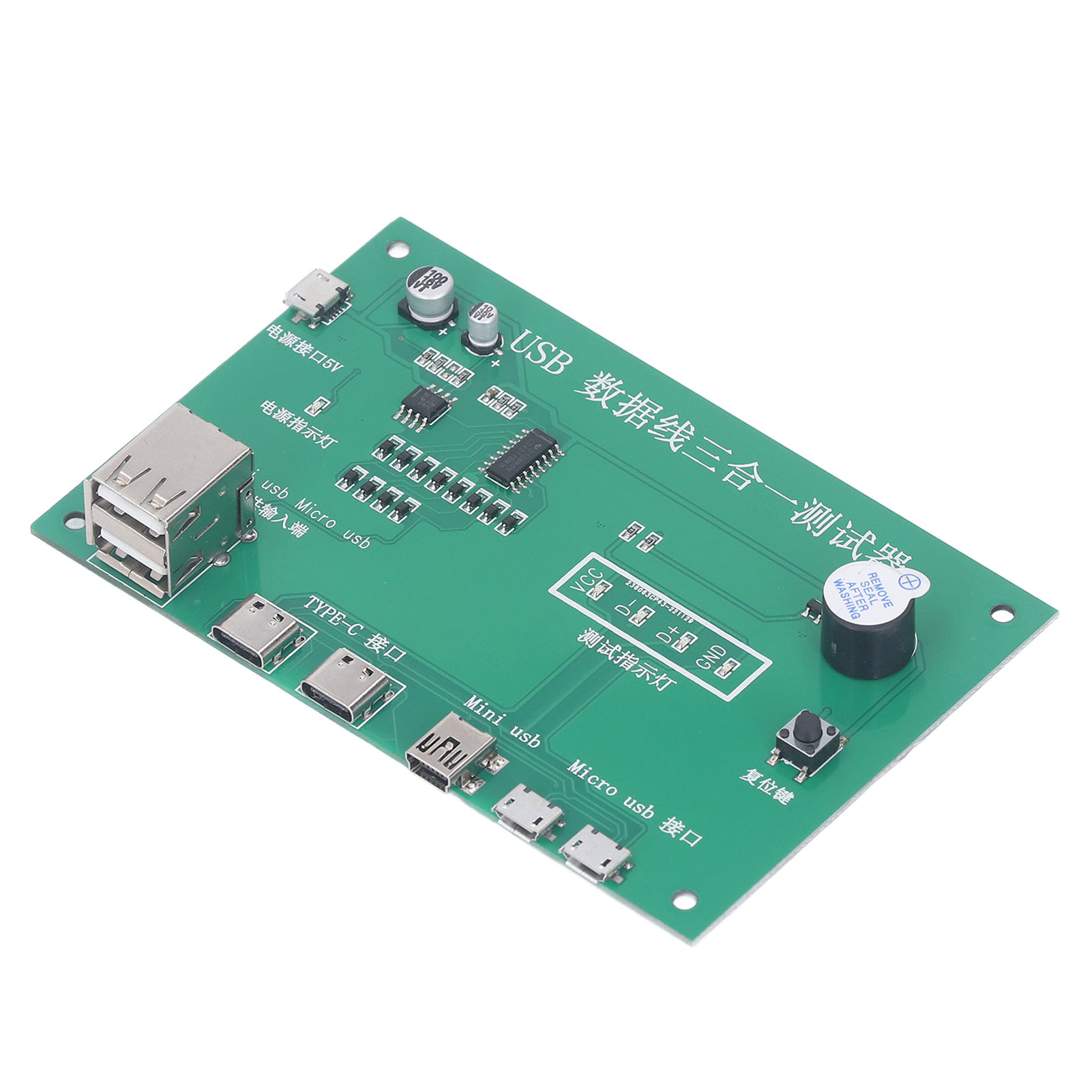 3-in-1 Usb-kabeltester: Modul Zum Testen Von Kurzschluss Und Unterbrechung Für Wartungszwecke