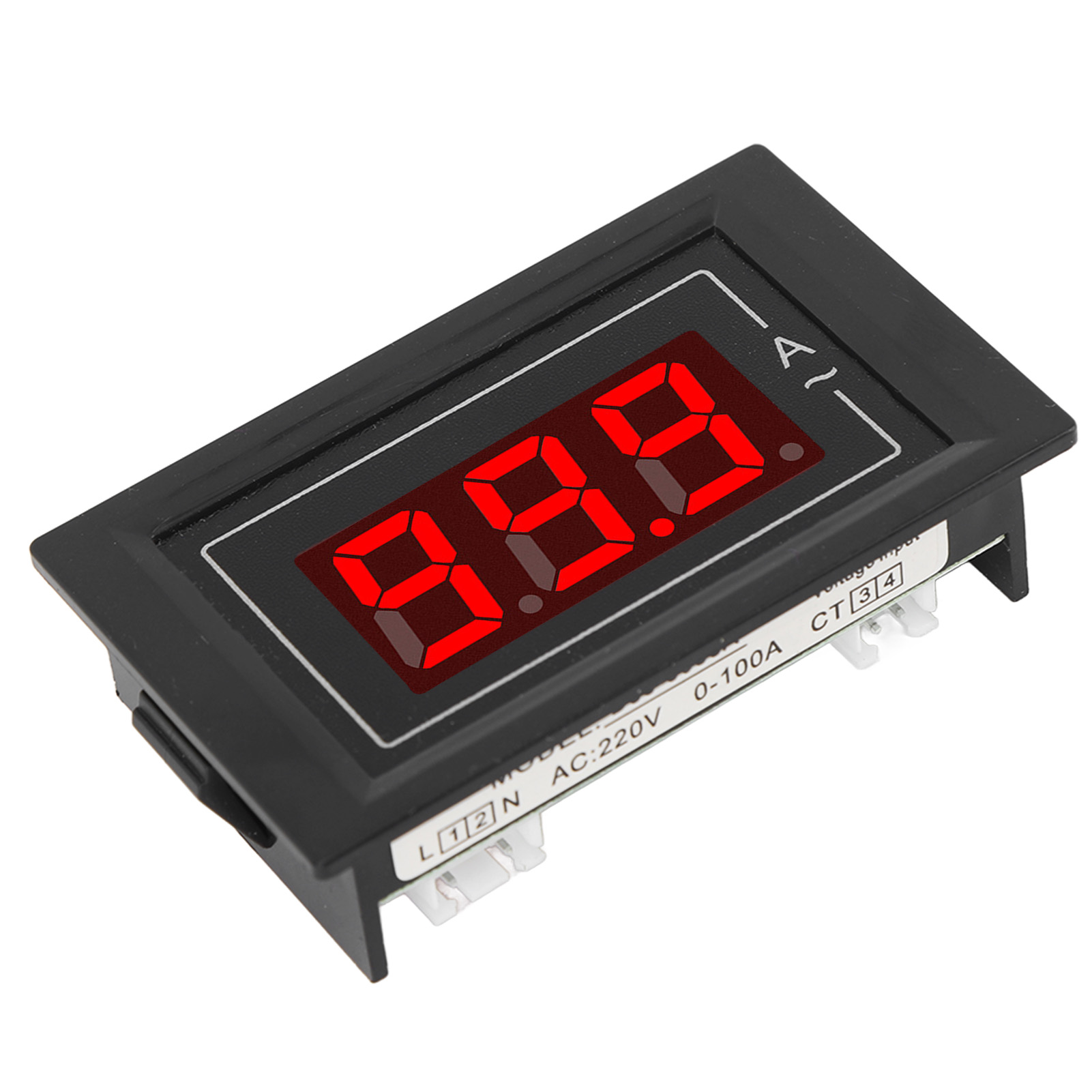 Einphasen-amperemeter Mit Zwei Leitern, 220 V Wechselstrom, 0–100 A