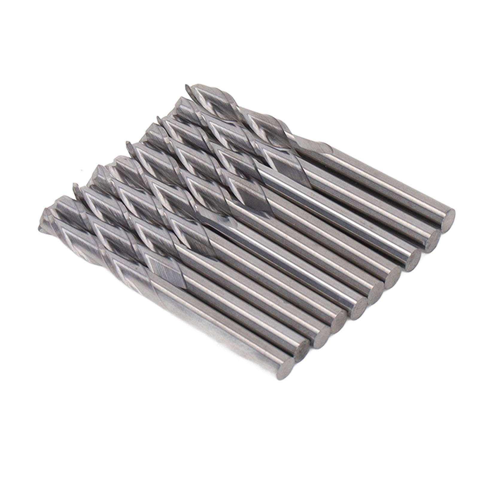 10-teiliges Set Mit 3,175 Mm (1/8 Zoll) Hss-fräsern Für Holz Und Kunststoff