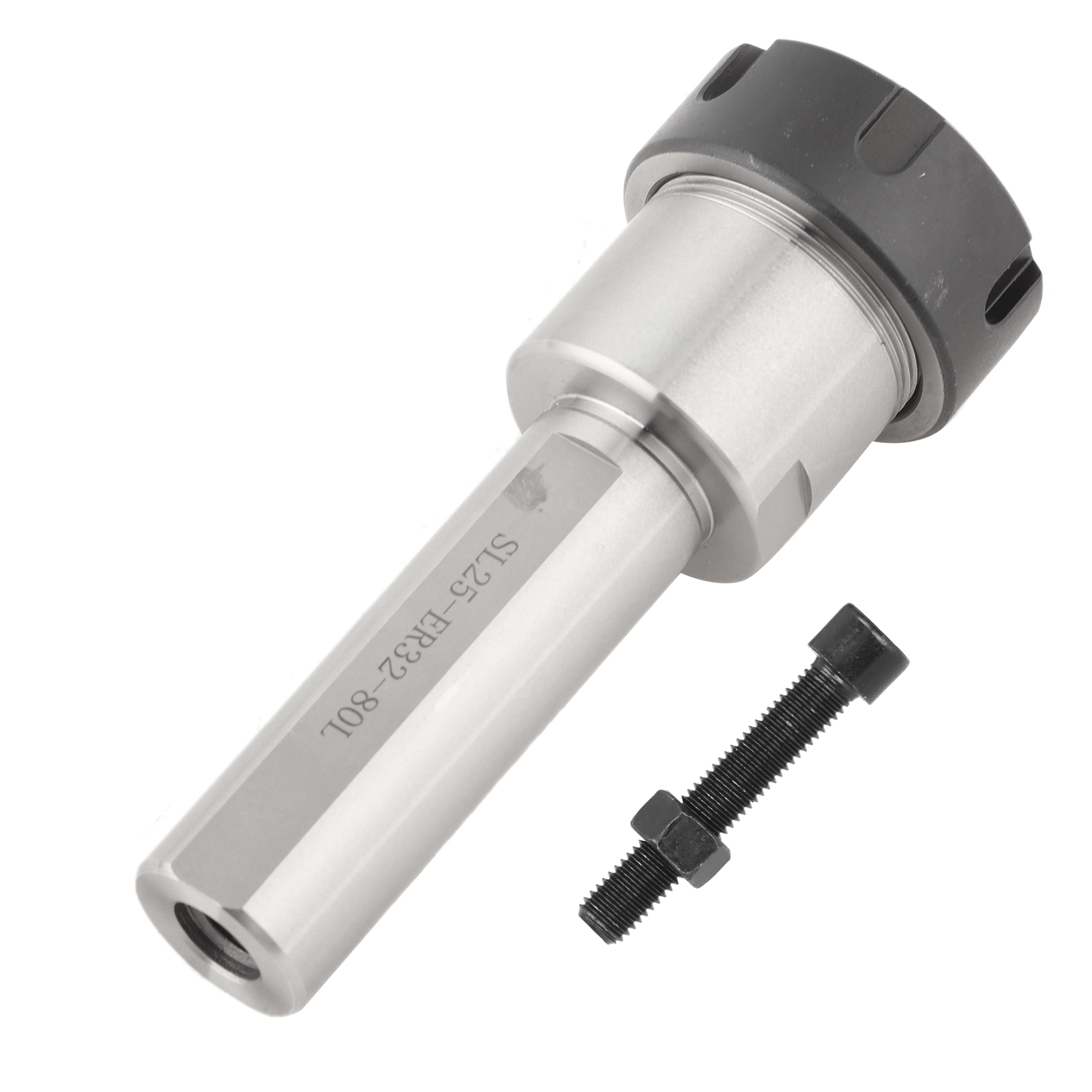 Spannzangenhalter, Gerade Schaftverlängerung, Gewindeschneidwerkzeug Für Cnc-drehmaschine Sl25-er32-80l