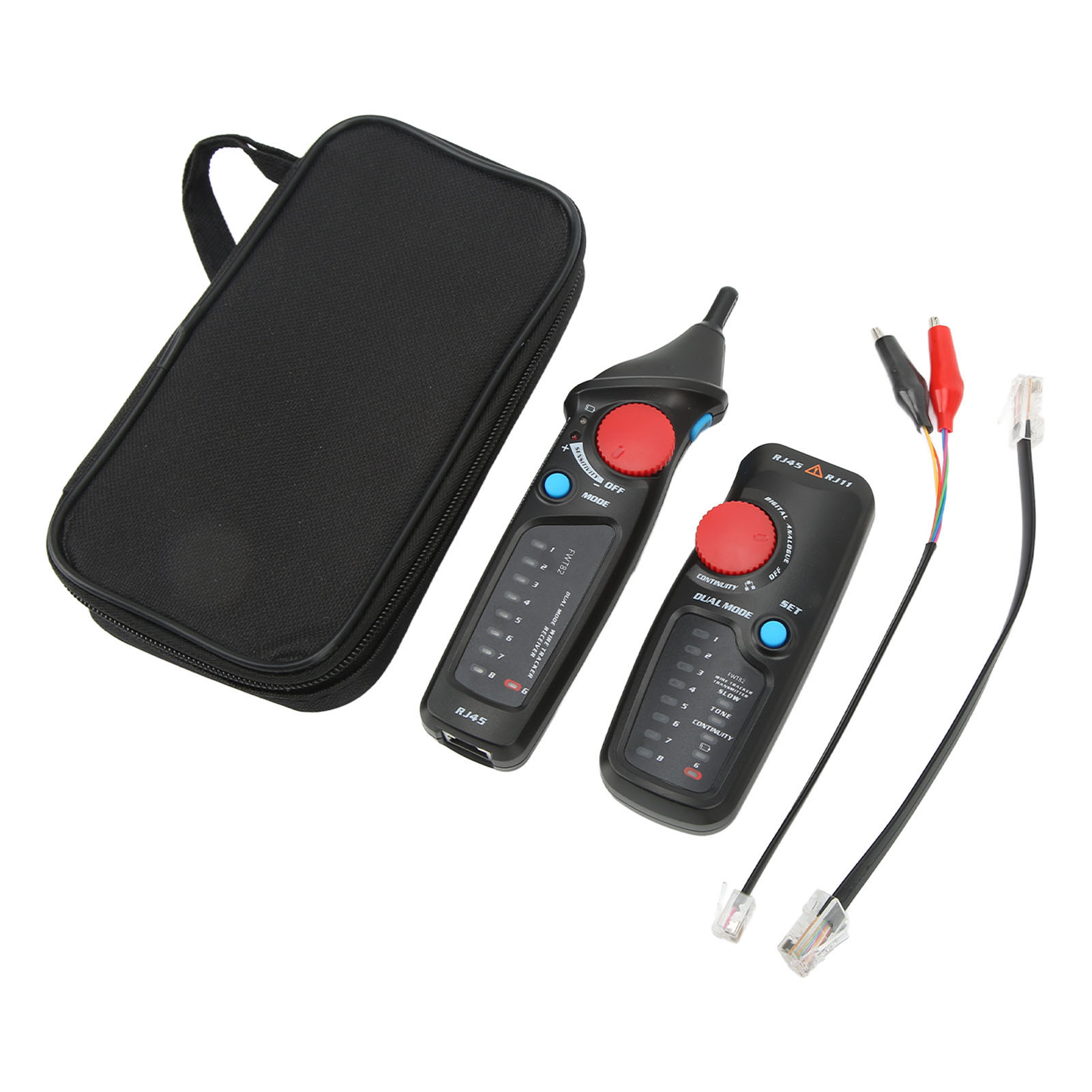 Rj11/rj45-kabeldetektor, Präzise Ortung, Analog Und Digital, Dualmodus, Tragbar