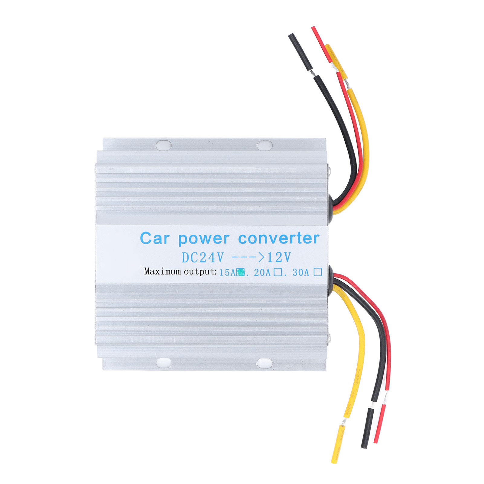Kfz-spannungswandler, Abwärtstransformator, Gleichspannungsregler 24 V – 12 V, 15 A, 180 W