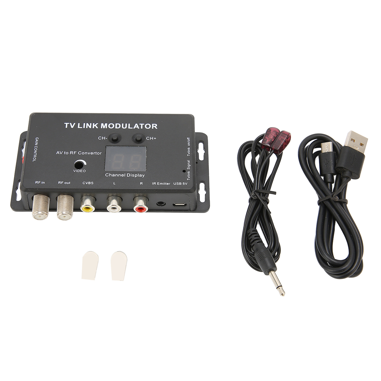 Tm70rg Tv-link-modulator, Pal/ntsc-kompatibel, Einstellbare Ausgangsverstärkung, Multifunktionaler Elektronischer Uhf-konverter Für Den Heimgebrauch