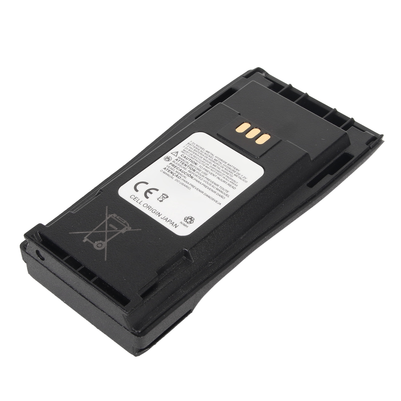 Ersatzakku 7,2 V 1400 Mah Für Motorola Pr400 Ep450 Cp200 Cp040 Cp140 Cp150 Cp340 Cp360 Walkie-talkies Nntn4496