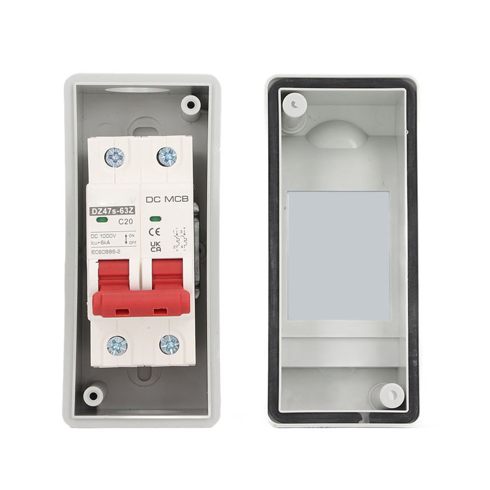 Miniatur-zweipol-schutzschalter Ip65 Wasserdicht Für 1000v Dc 20a Photovoltaikanlagen
