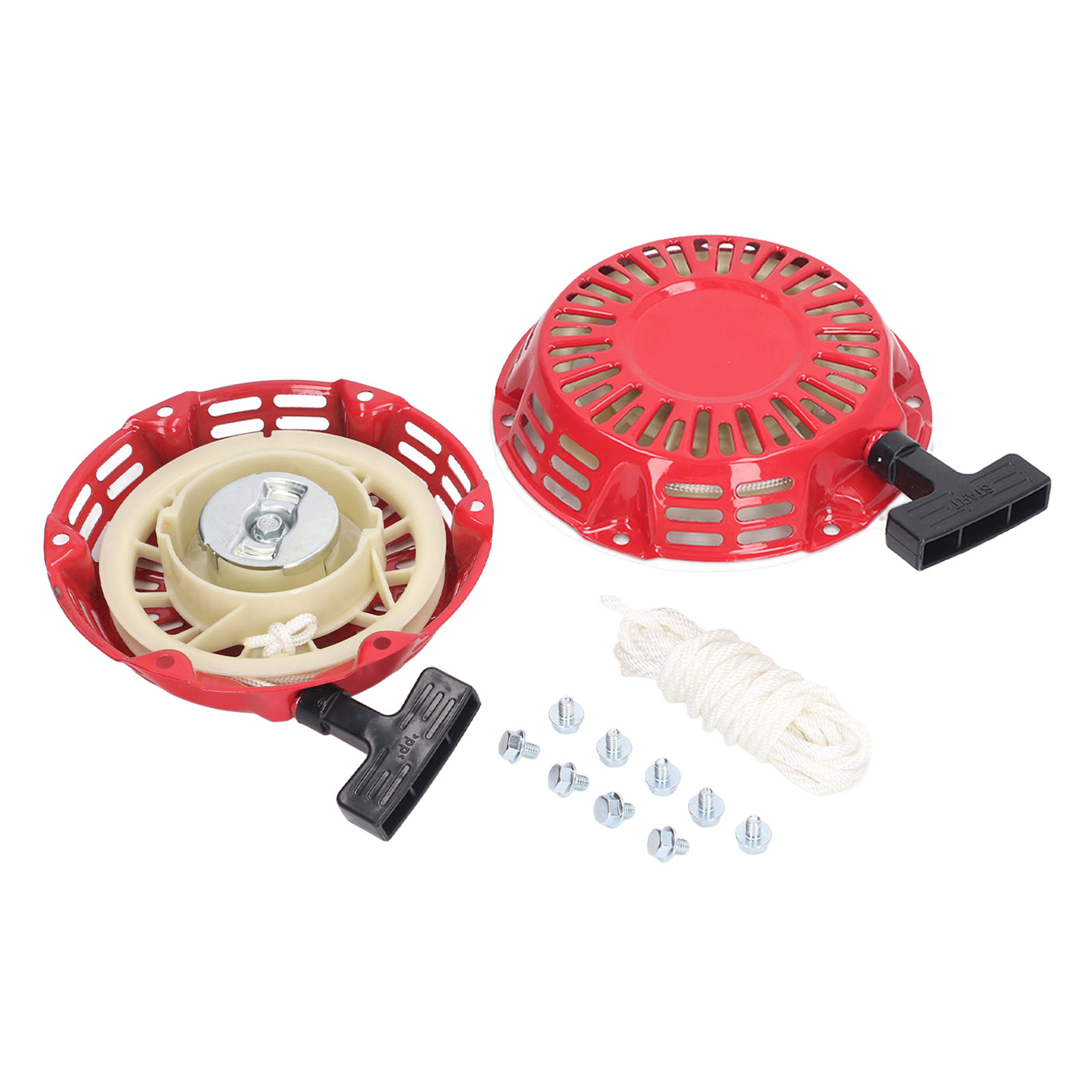 Set Mit 2 Professionellen Ersatz-anlassern Für Rasenmähermotoren Der Modelle Gx120, Gx160 Und Gx200