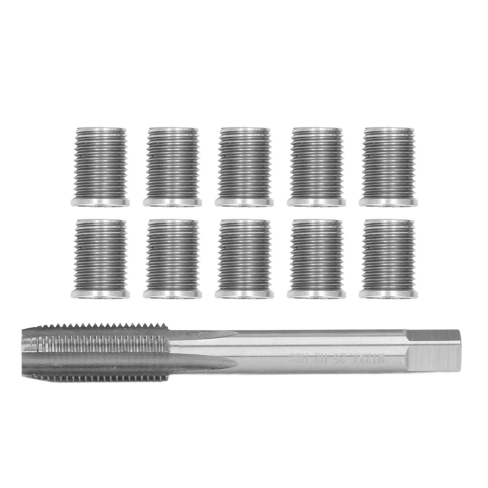 Reparatursatz Für Zündkerzengewinde, M10x1,25 Schraube, M12x1,25 Gewindebohrer, Kfz-zubehör