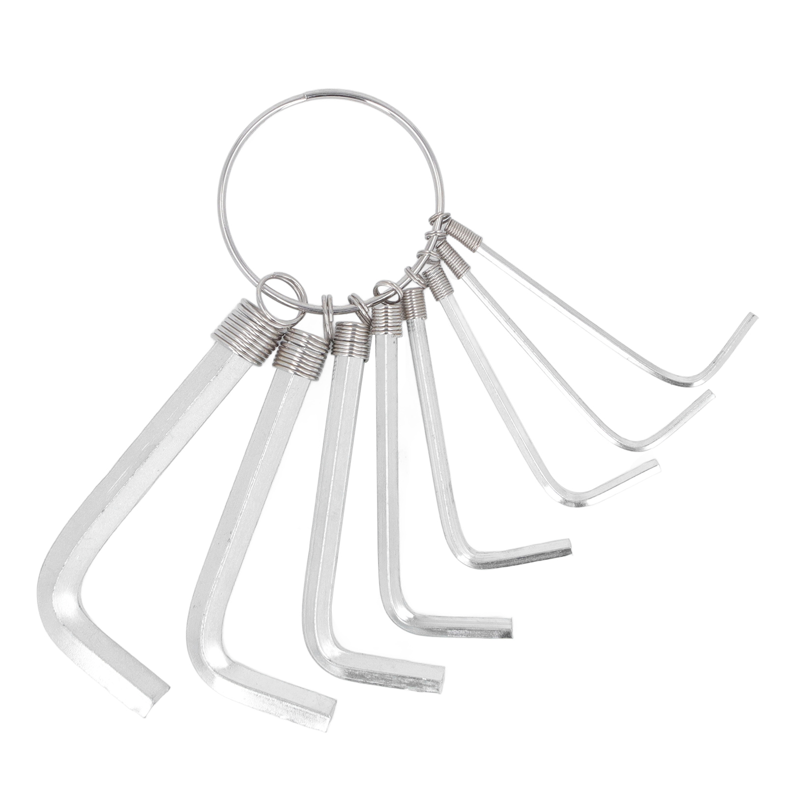 Satz Mit 8 Metrischen Innensechskantschlüsseln (1,5, 2, 2,5, 3, 3,5, 4, 5, 6 Mm), Chromstahl, Craftsman Handwerkzeug