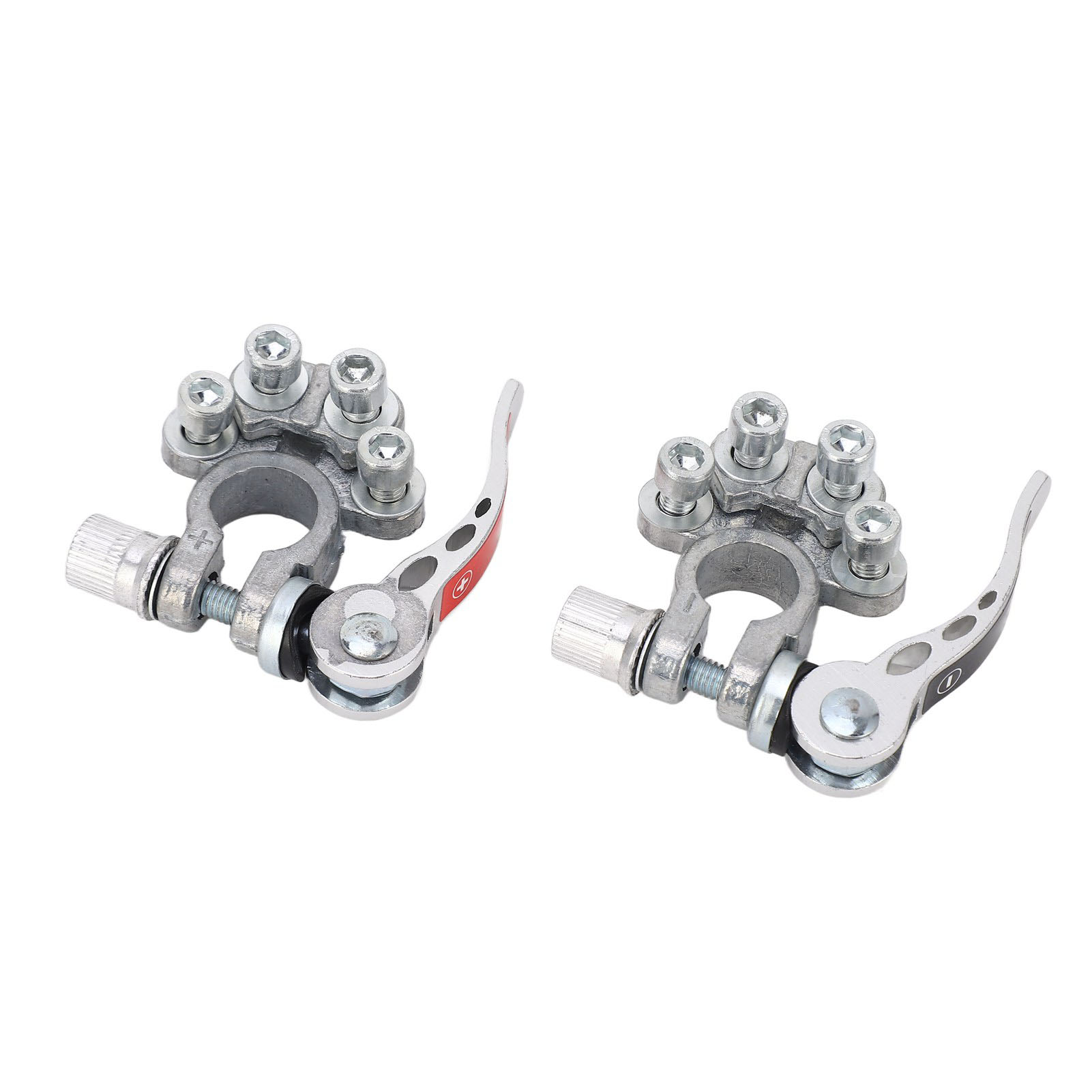 Schnellverschluss-batterieanschlussstecker, 4 Positive Und Negative Pins Vom Typ A, Für Kfz-kabel, Mit Schlüssel.