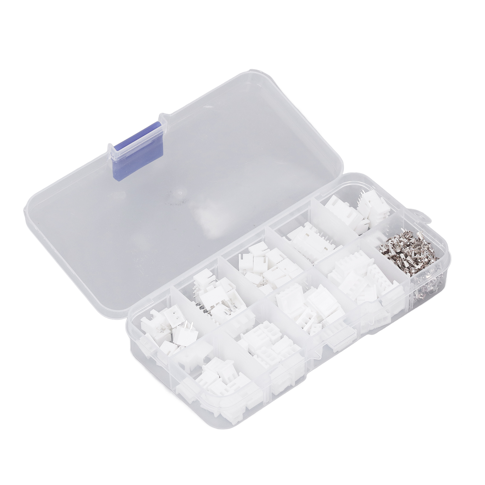 Satz Mit 230 Jst-steckverbindern, Kunststoffgehäuse, Messingkontakte, 2p, 3p, 4p, 5p, Stecker Und Buchsen Xh2,54 Mm.