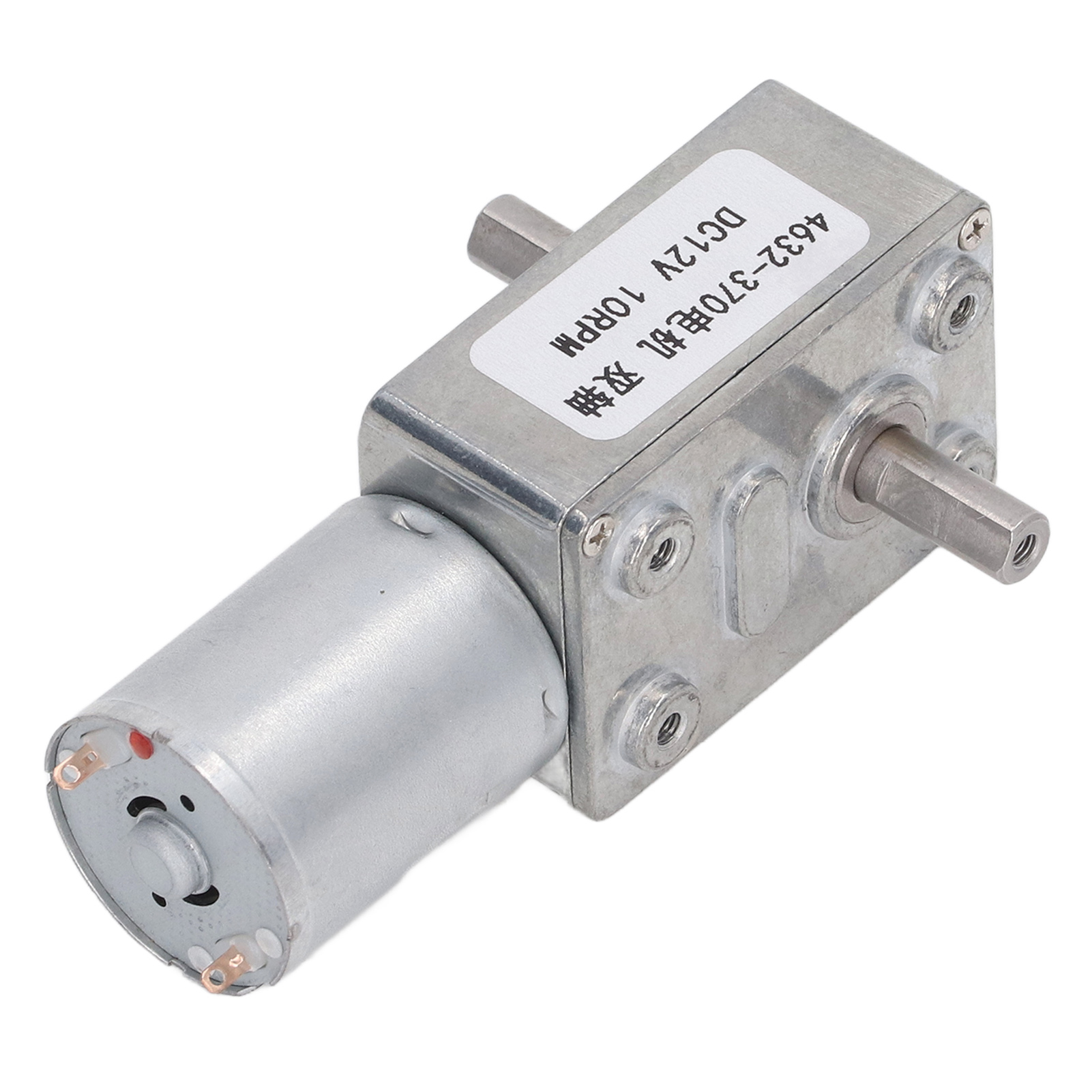Turbo-schneckengetriebemotor, 2-wellen-mikrountersetzungsgetriebe, Hohes Drehmoment, 12 V Gleichstrom, Elektrowerkzeuge, 10 U/min