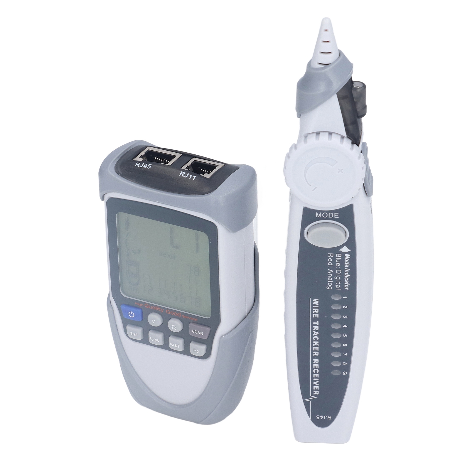 Poe-ethernet-digital-/analog-netzwerkkabeltester Mit Lcd-bildschirm