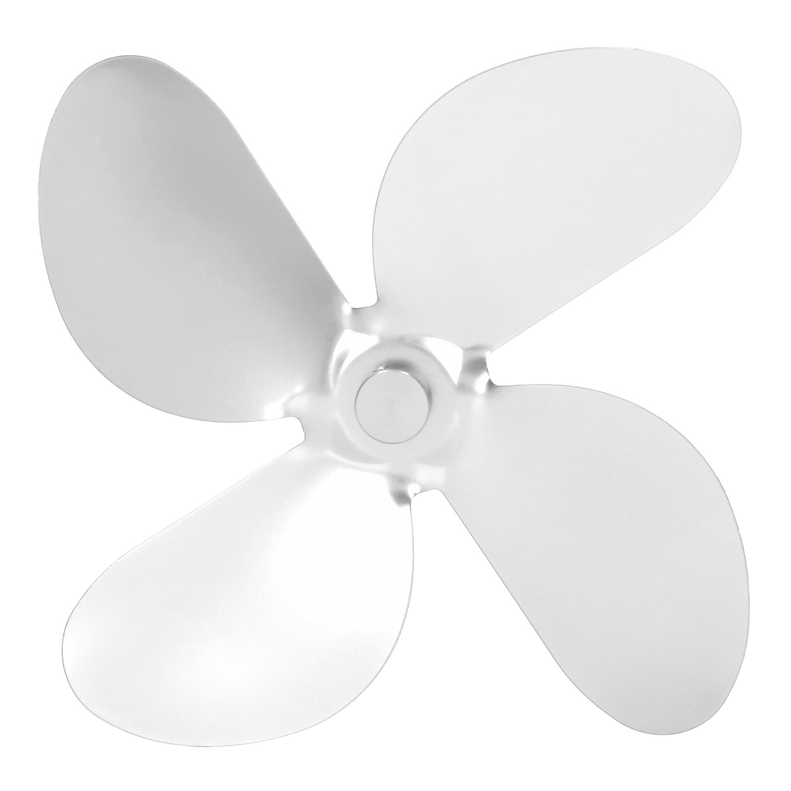 Set Mit 4 Ofenventilatorflügeln Aus Aluminiumlegierung, Inklusive Ersatzschrauben Und Inbusschlüssel (silber)