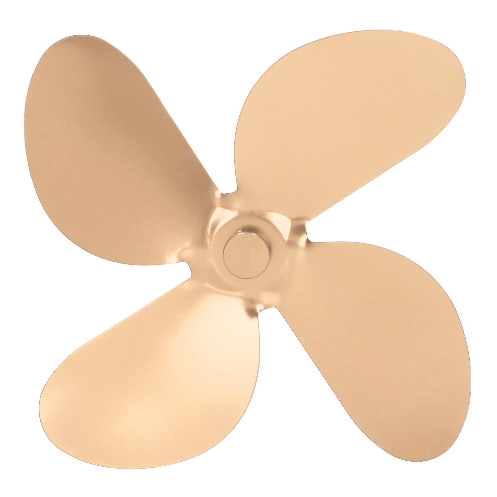Set Mit 4 Ofenventilatorflügeln Aus Aluminiumlegierung, Inklusive Vergoldeter Ersatzschrauben Und Inbusschlüssel