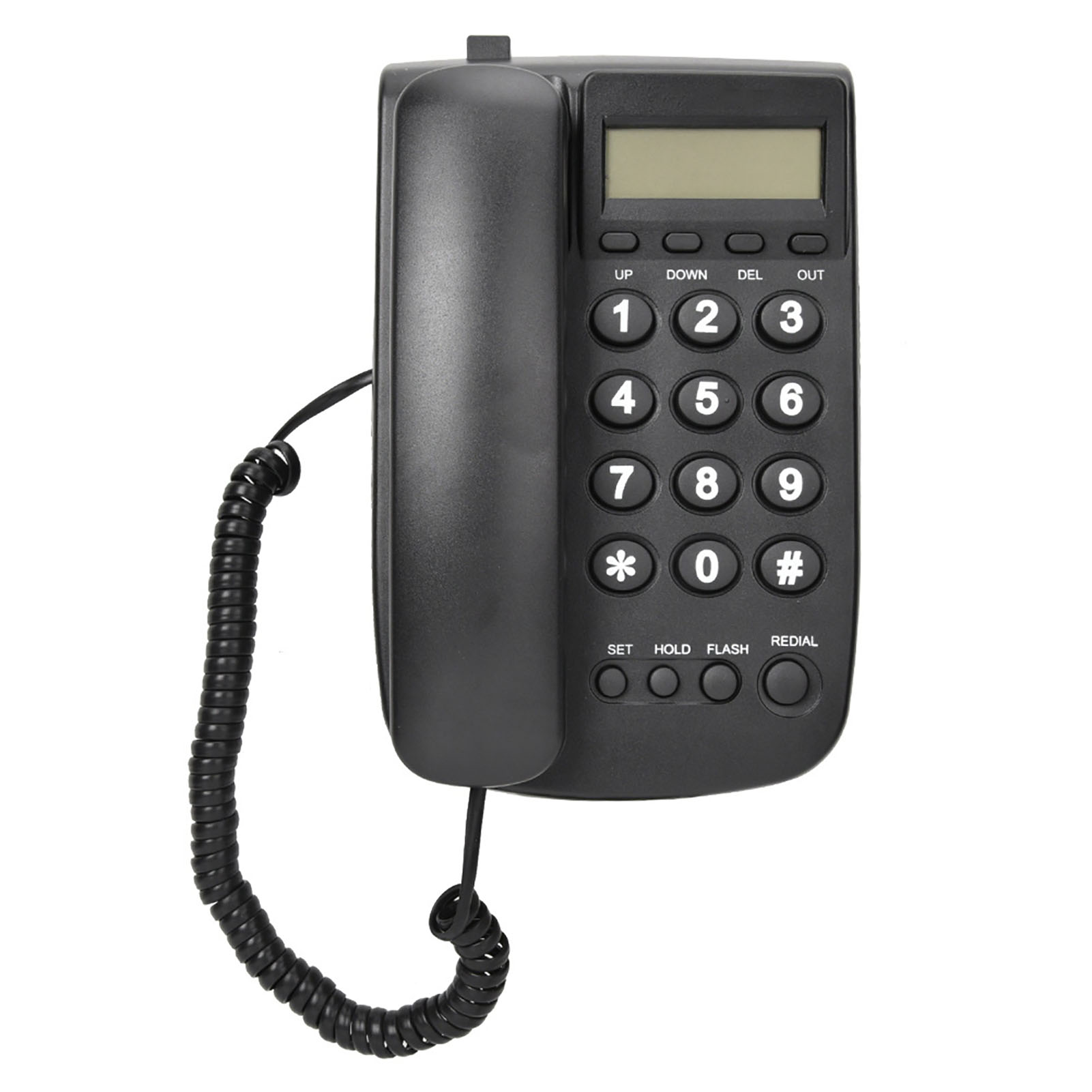 Professionelles Hoteltelefon Ohne Anrufer-id, Für Den Familiengebrauch Im Hotel (schwarz)