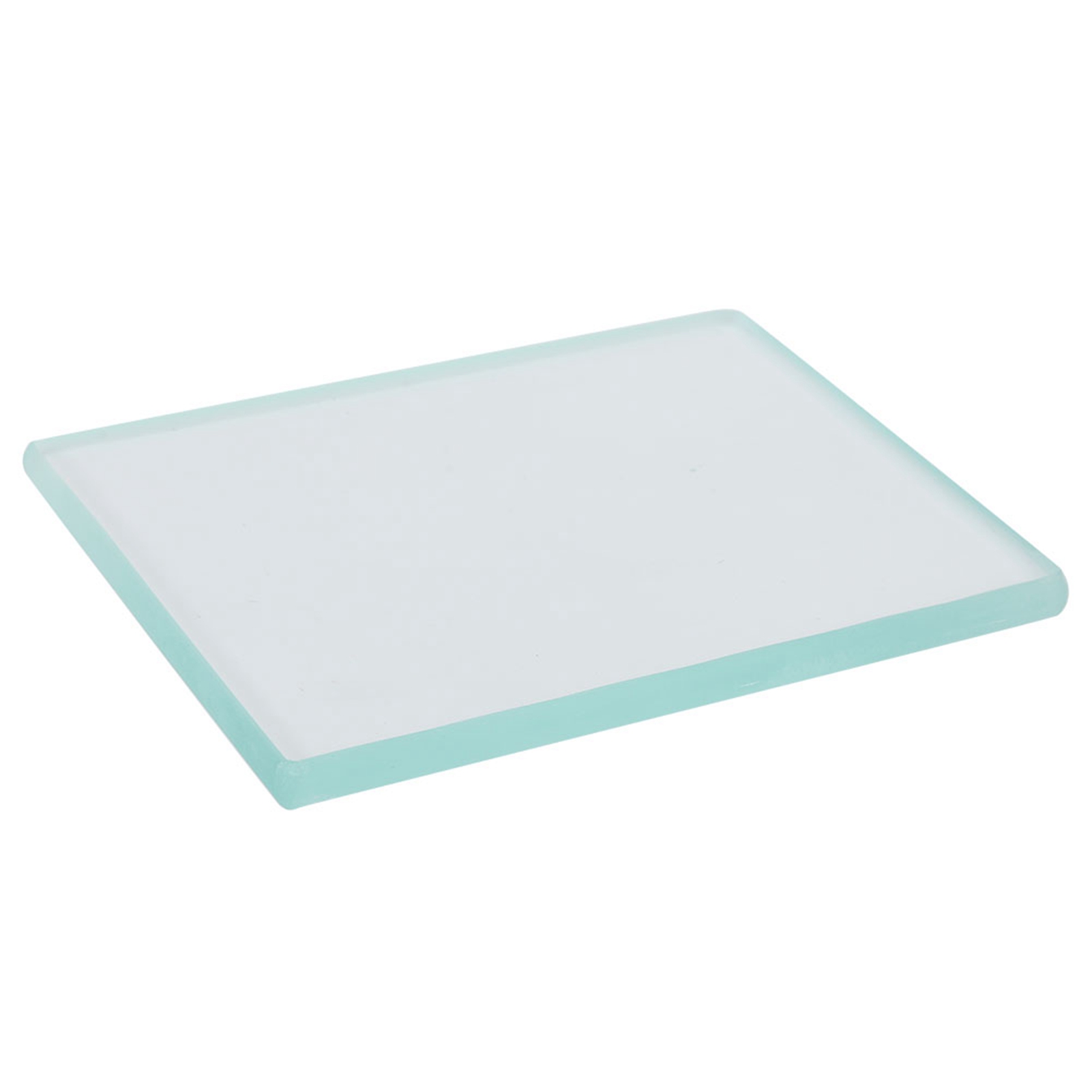 Polierer Aus Gehärtetem Glas Für Leder, Werkzeug Für Die Lederbearbeitung, 130 X 100 X 8 Mm