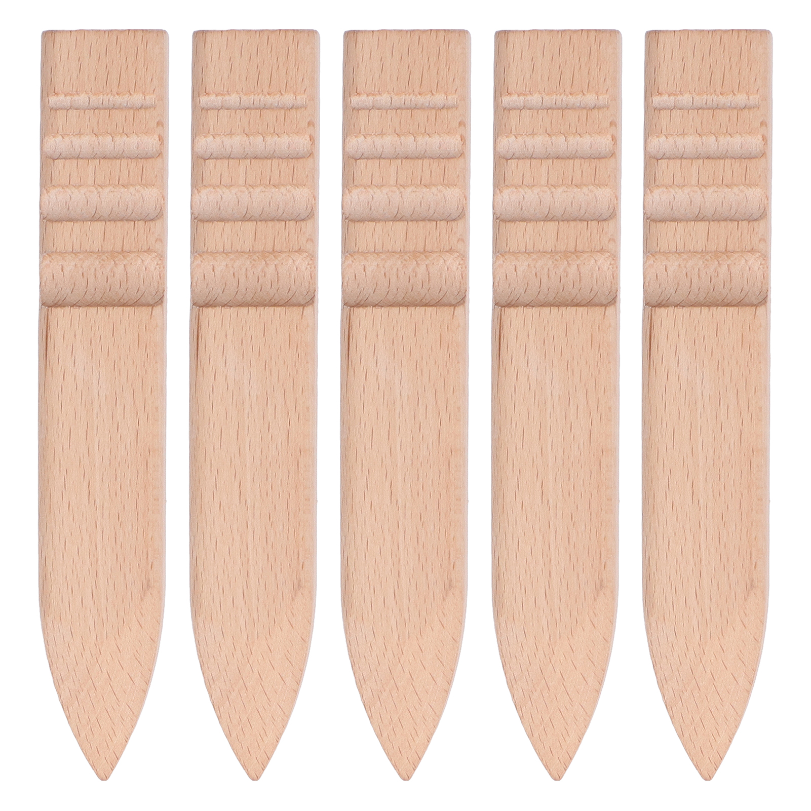 Set Mit 5 Polierwerkzeugen Für Leder- Und Buchenkanten, Ideal Für Heimwerker.