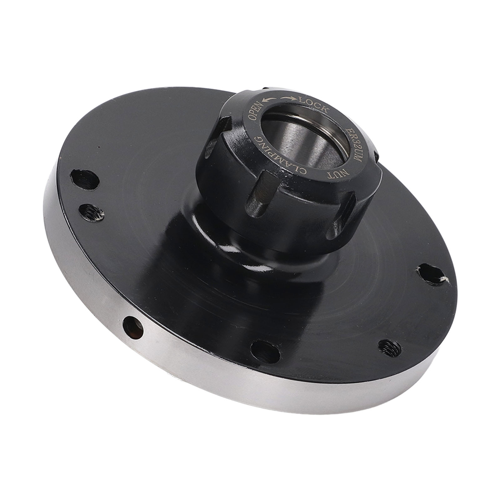 7-loch-spannzangenfutter, 125 Mm Durchmesser, 50 Mm Höhe, Für Cnc-fräsmaschinen, Drehmaschinen Und Graviermaschinen