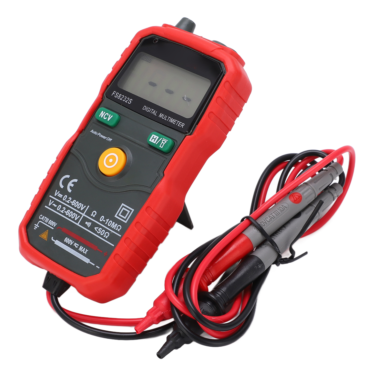 Fs8232s Intelligentes Multimeter, Verbrühungsschutz, Hohe Präzision, Robustes Industrievoltmeter Für Elektriker