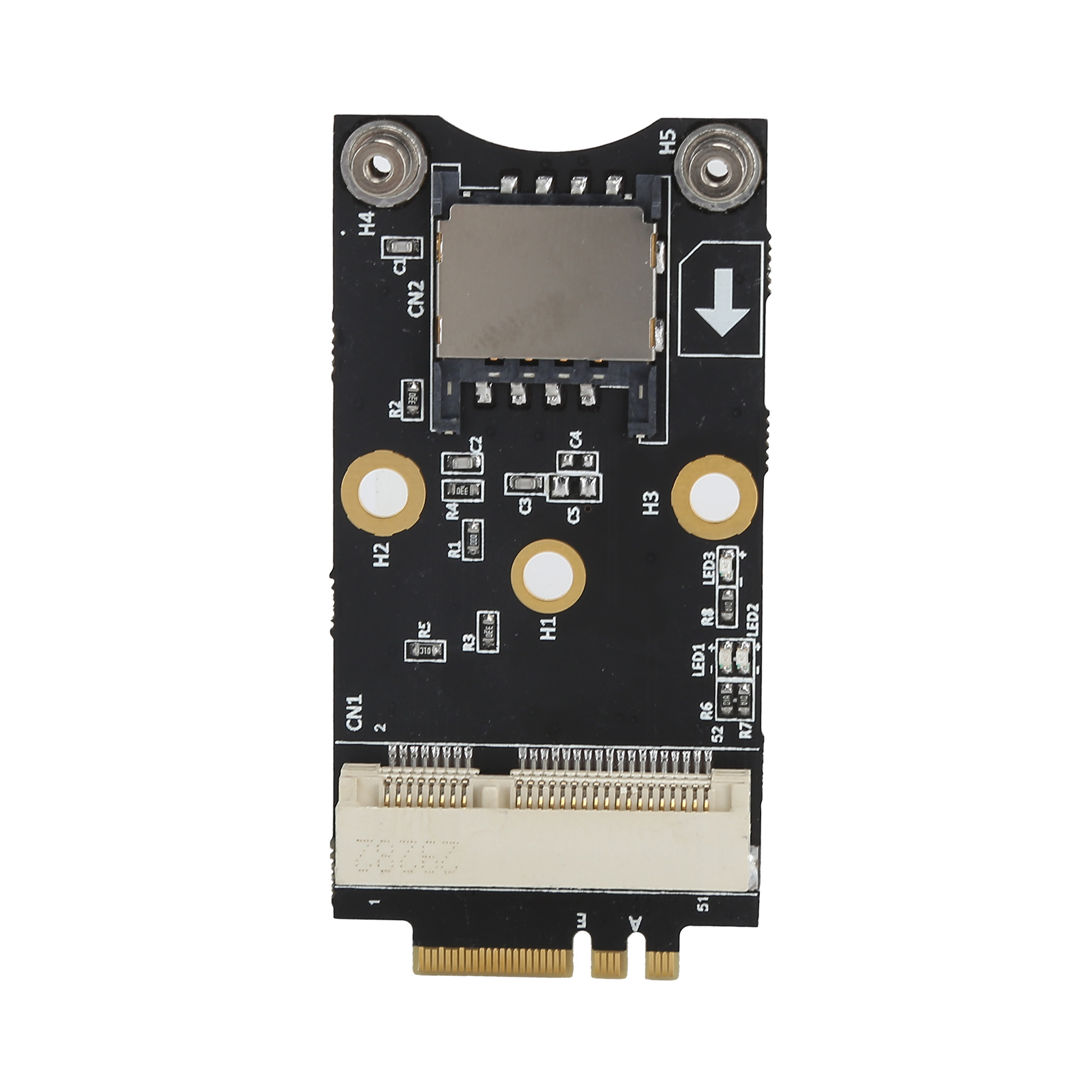 M.2-zu-mini-pcie-a/e-key-adapter, 3g/4g/wi-fi-modul Mit Sim-kartensteckplatz, Erweiterungskarte