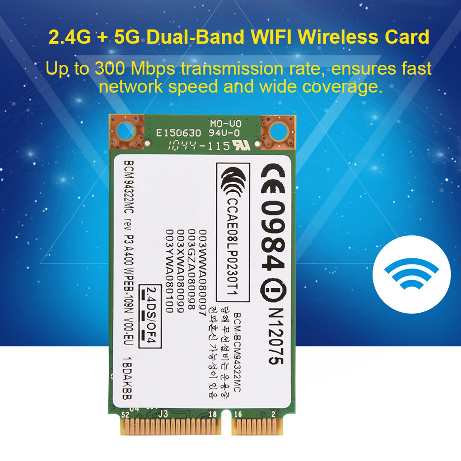 Professionelle Dualband-wlan-karte (2,4 Ghz + 5 Ghz) Für Hp, Mac, Dell Und Acer