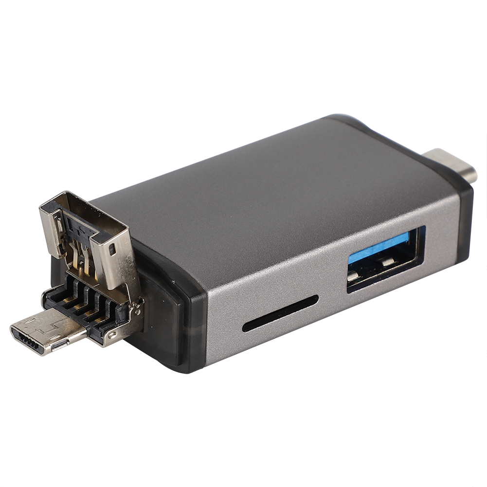 Multifunktionaler Usb-c-microusb-kartenleser Für Tf (hc)/mmc-speicherkarten