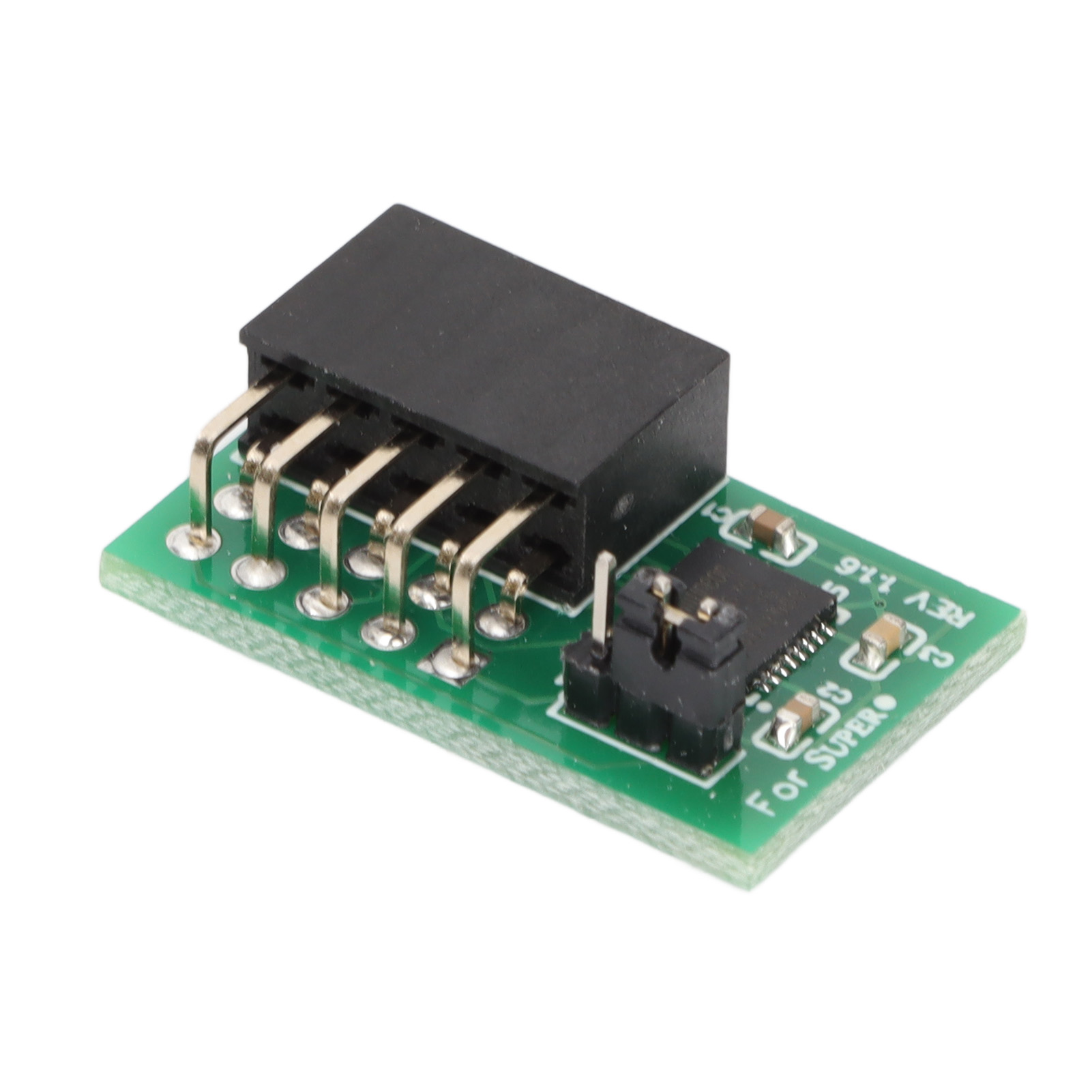 Tpm 2.0-chip, Verschlüsselungs-sicherheitsmodul Für Supermicro 10-pin Spi Remote Board Tpm 2.0 Für Win11