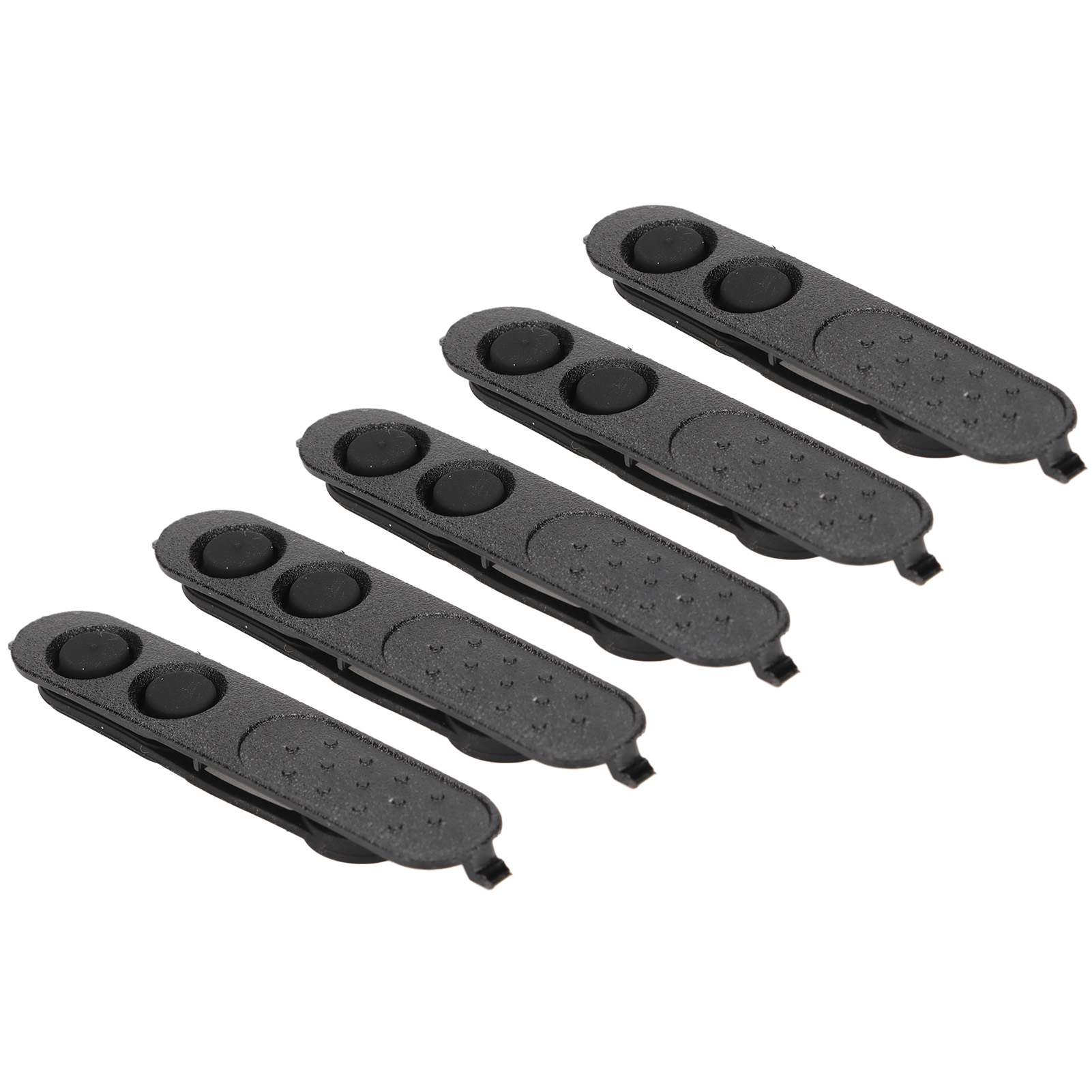 Packung Mit 5 Gummi-ptt-sperren, Kompatibel Mit Motorola Xir P3688 Dep450 Dp1400 Funkgeräten
