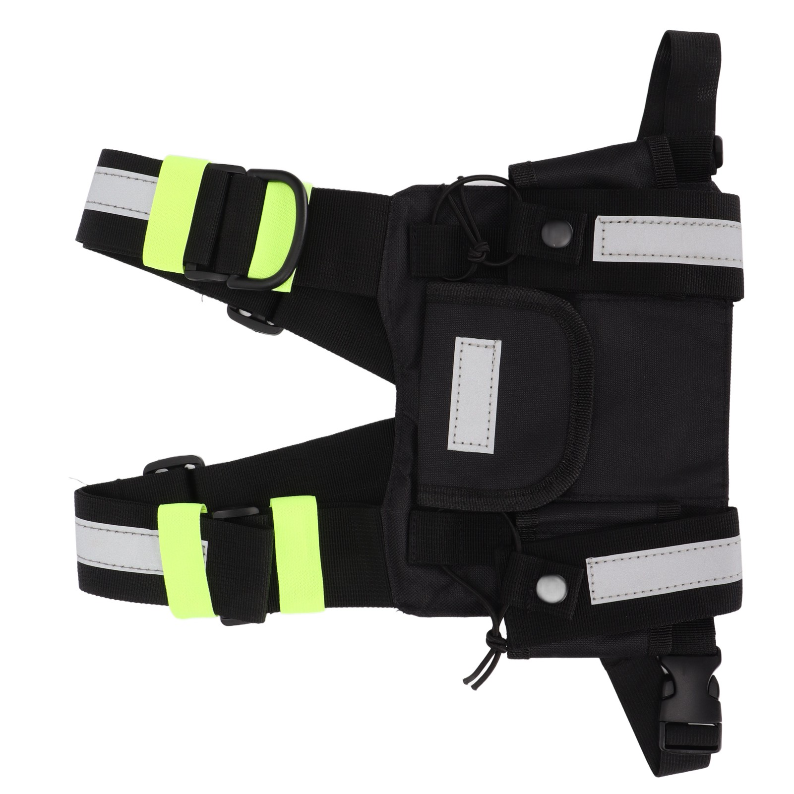 Baofeng Grüne Reflektierende Brusttasche Für Walkie-talkie