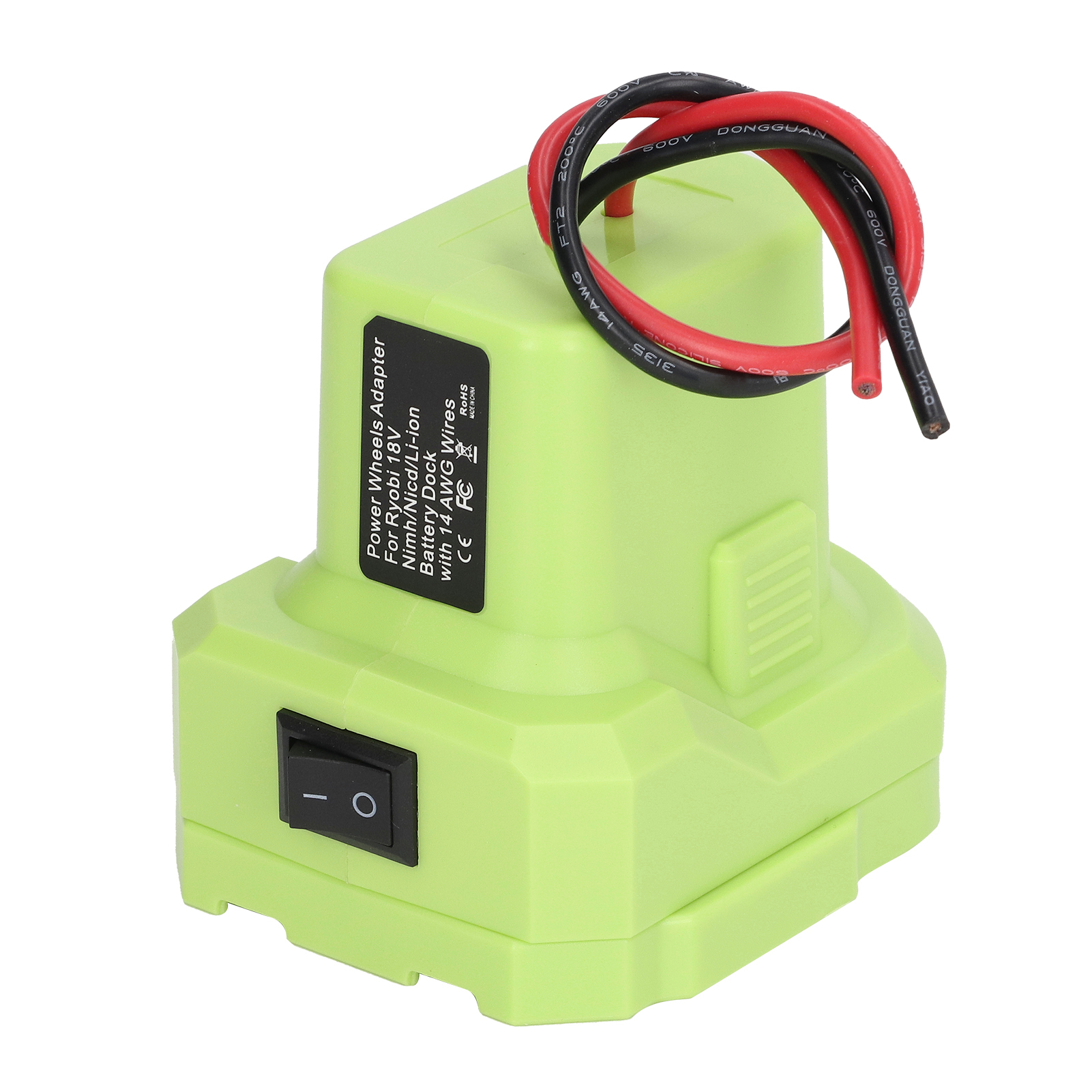 Akkuadapter Mit 14-gauge-kabel, 30-a-sicherung Und Isolierung Für Ryobi 18v-akkus Für Elektrowerkzeuge
