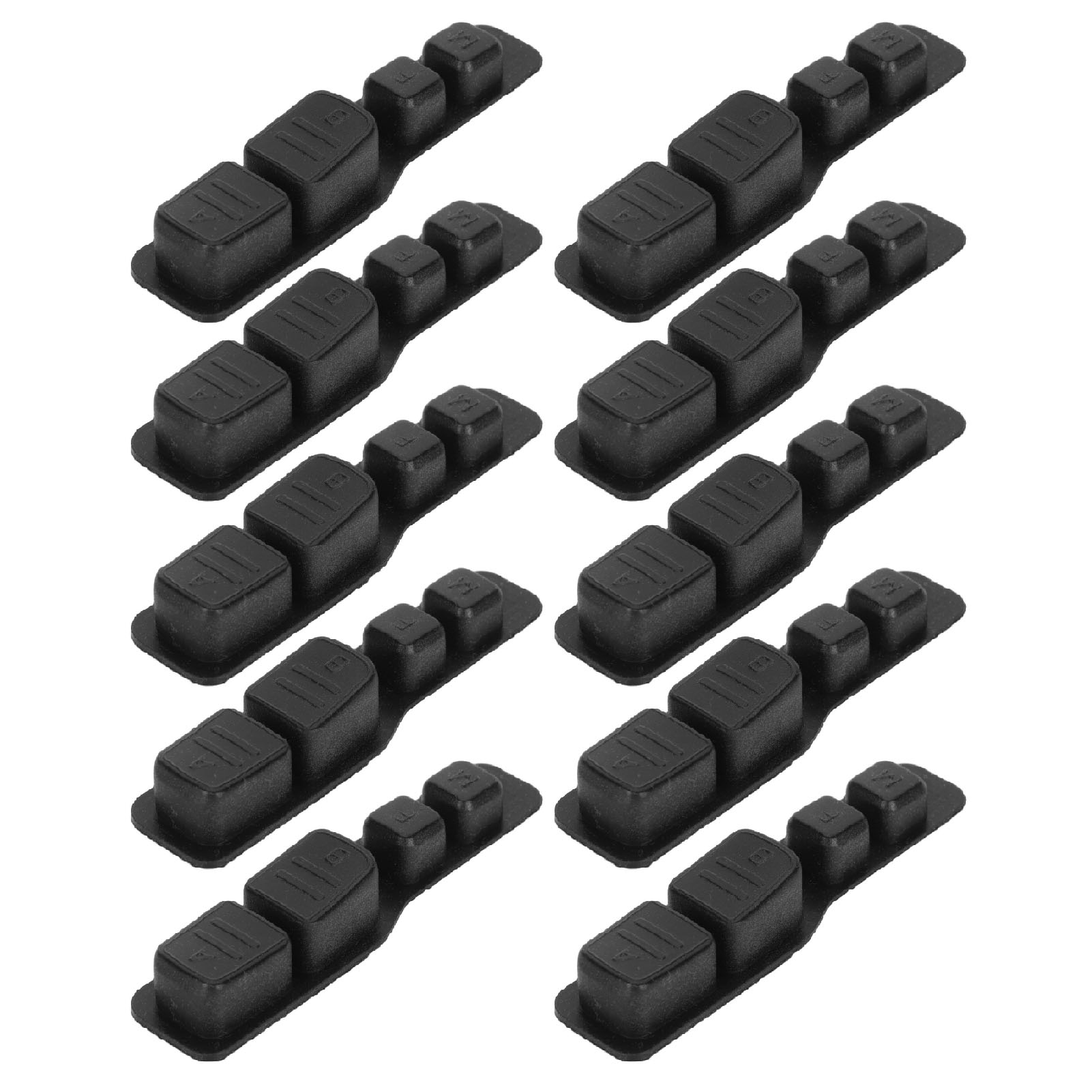 Packung Mit 10 Ersatz-ptt-tasten Für Baofeng Uv 82, Uv 82hp, Uv 8, Uv 8d Und Andere Funkgeräte.