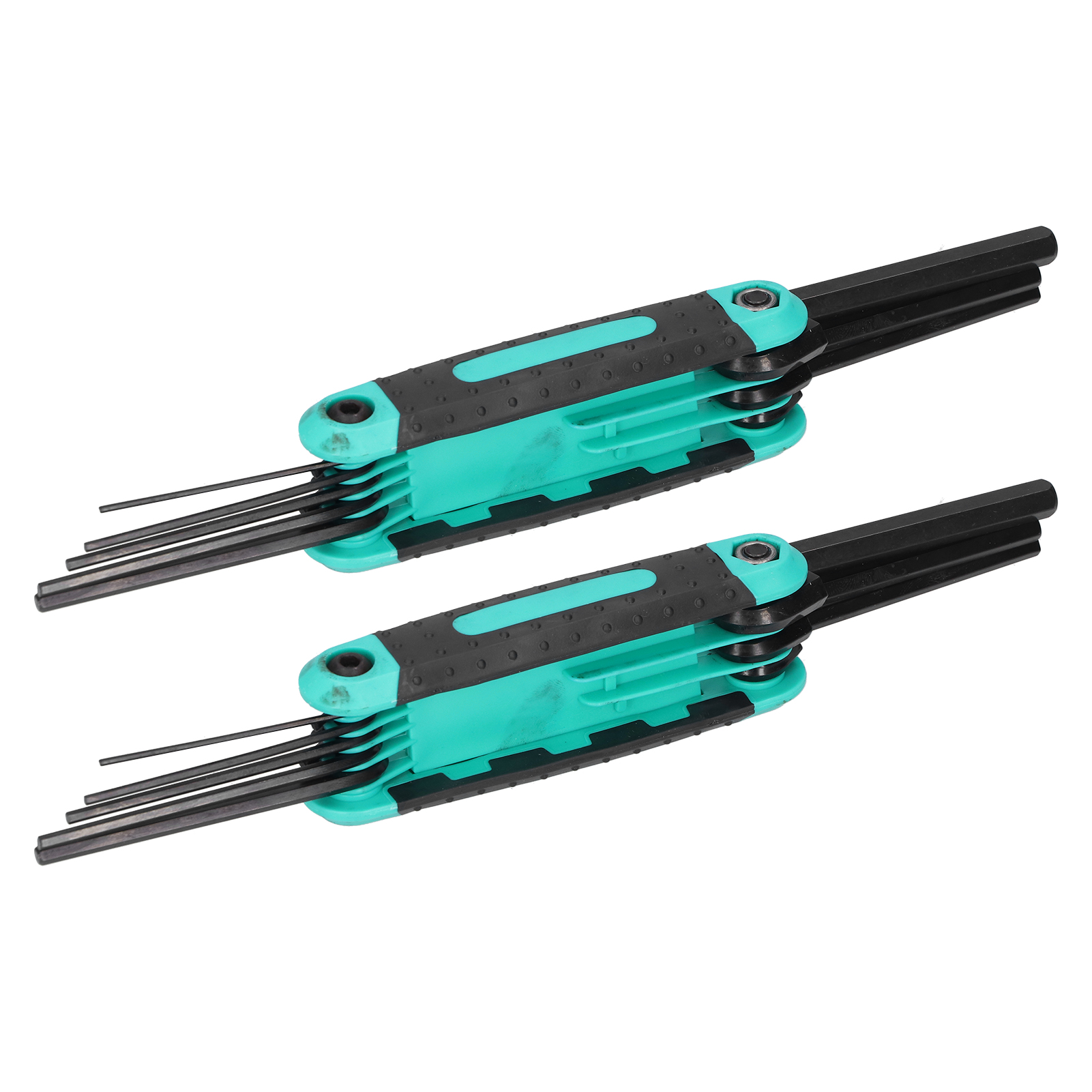 8-in-1 Klapp-sechskantschlüssel (2er-set) Zum Festziehen Und Lösen, Mehrzweckwerkzeug (1,5-8 Mm)