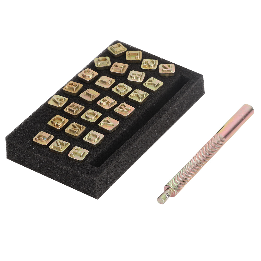 Ledermarkierungswerkzeug, 6 Mm Große Großbuchstaben, Für Kreative Hobbys.