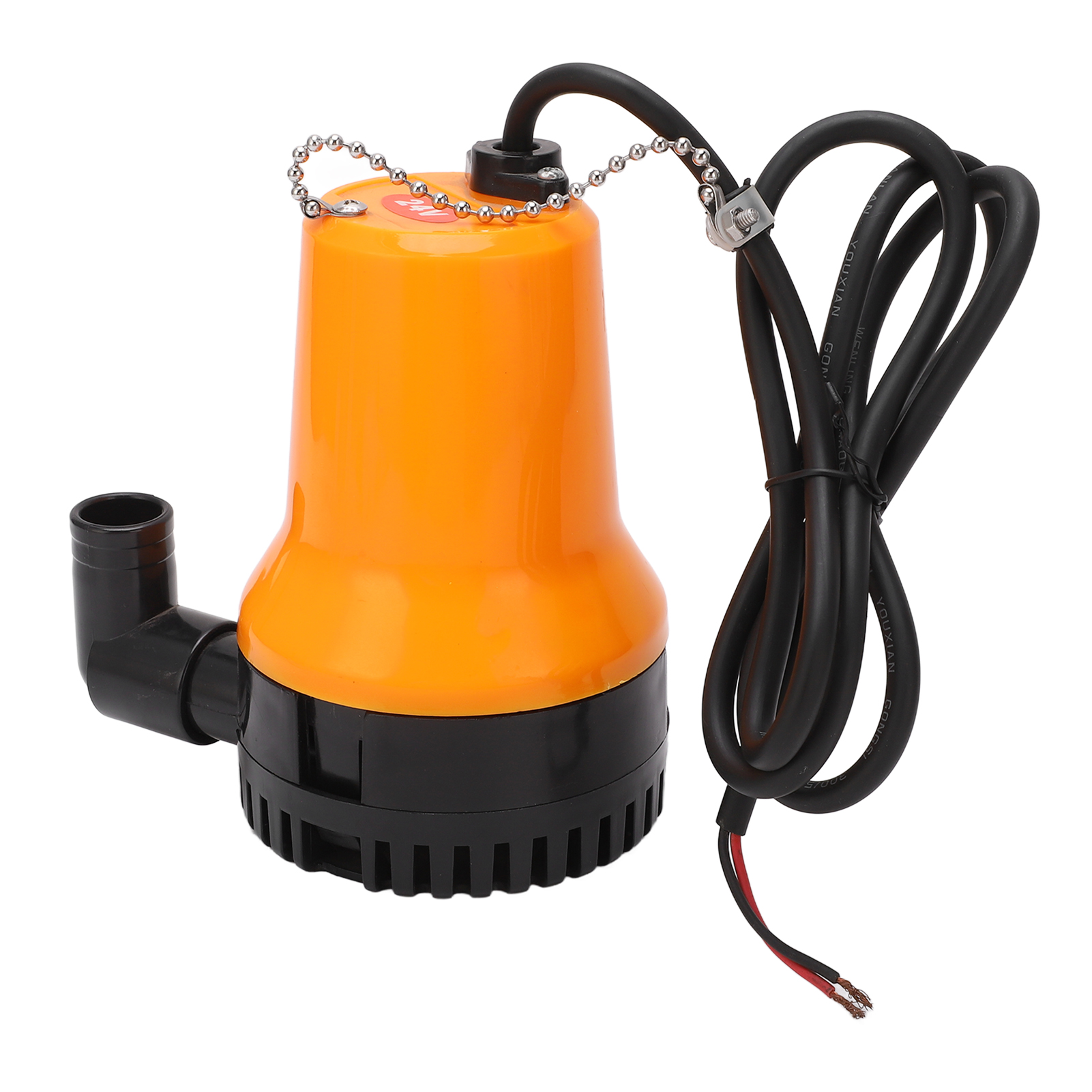 Elektrische Tauchpumpe Mit Gleichstromanschluss, 25 Mm Wassereinlass, 3-5 M Förderhöhe, Hohe Fördermenge, Für Die Landwirtschaftliche Bewässerung, 24 V Gleichstrom.