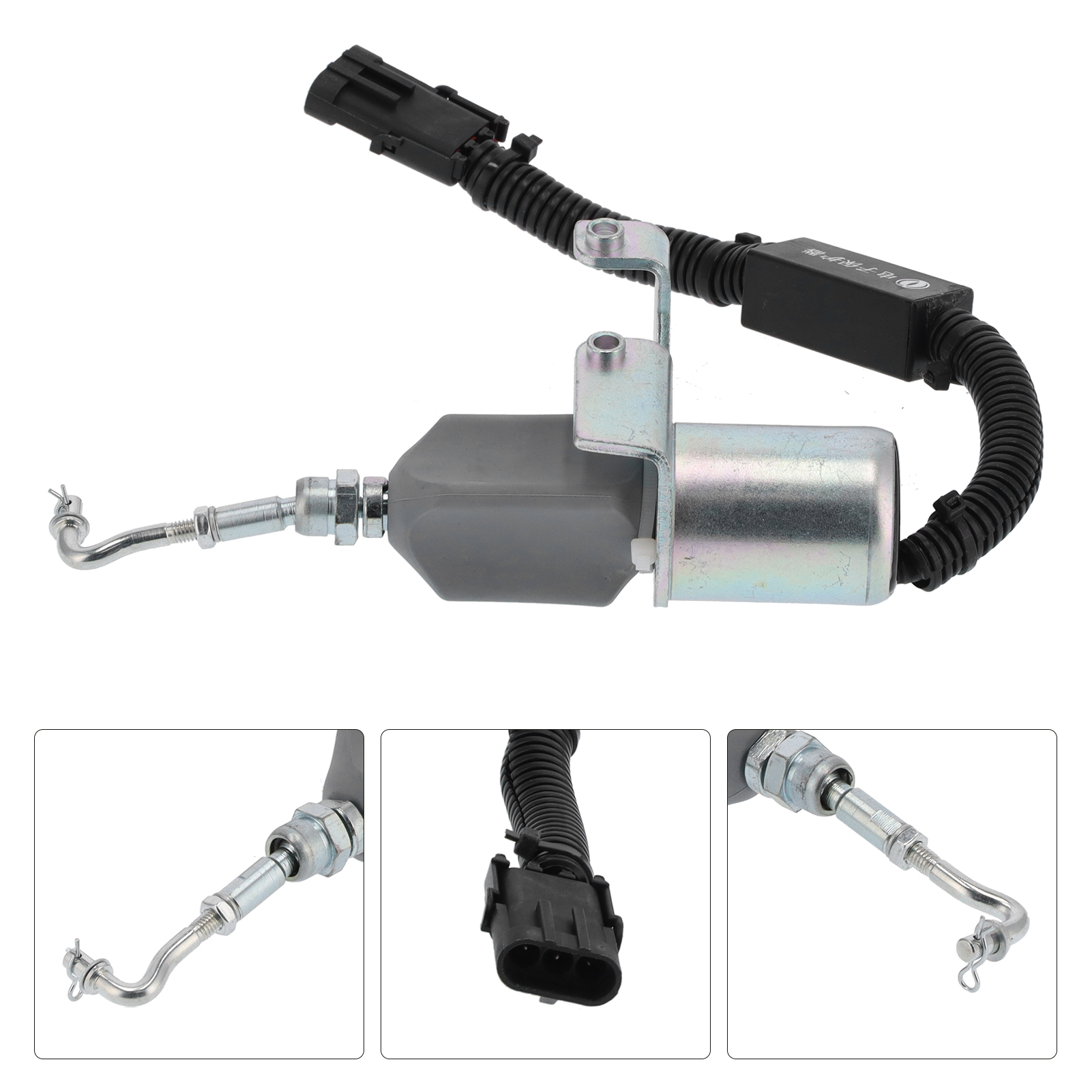 Kraftstoffabsperrventil Für Bagger, 24v Elektrisches Motorabschaltzubehör Tosd-03-100